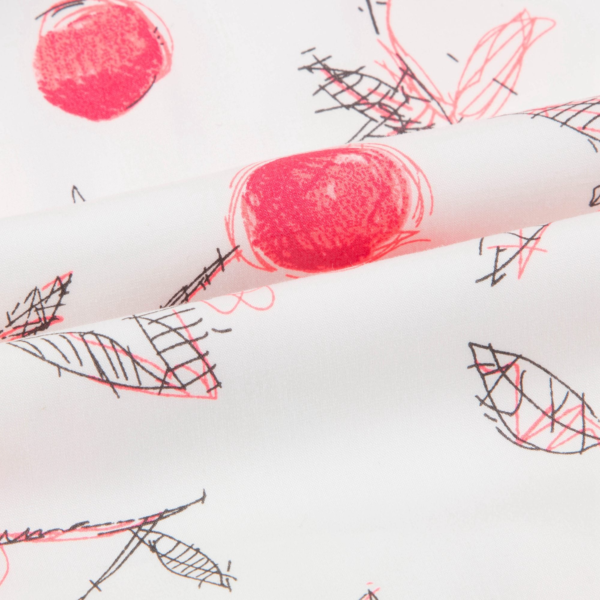Jupe courte à imprimé cerises pour fille