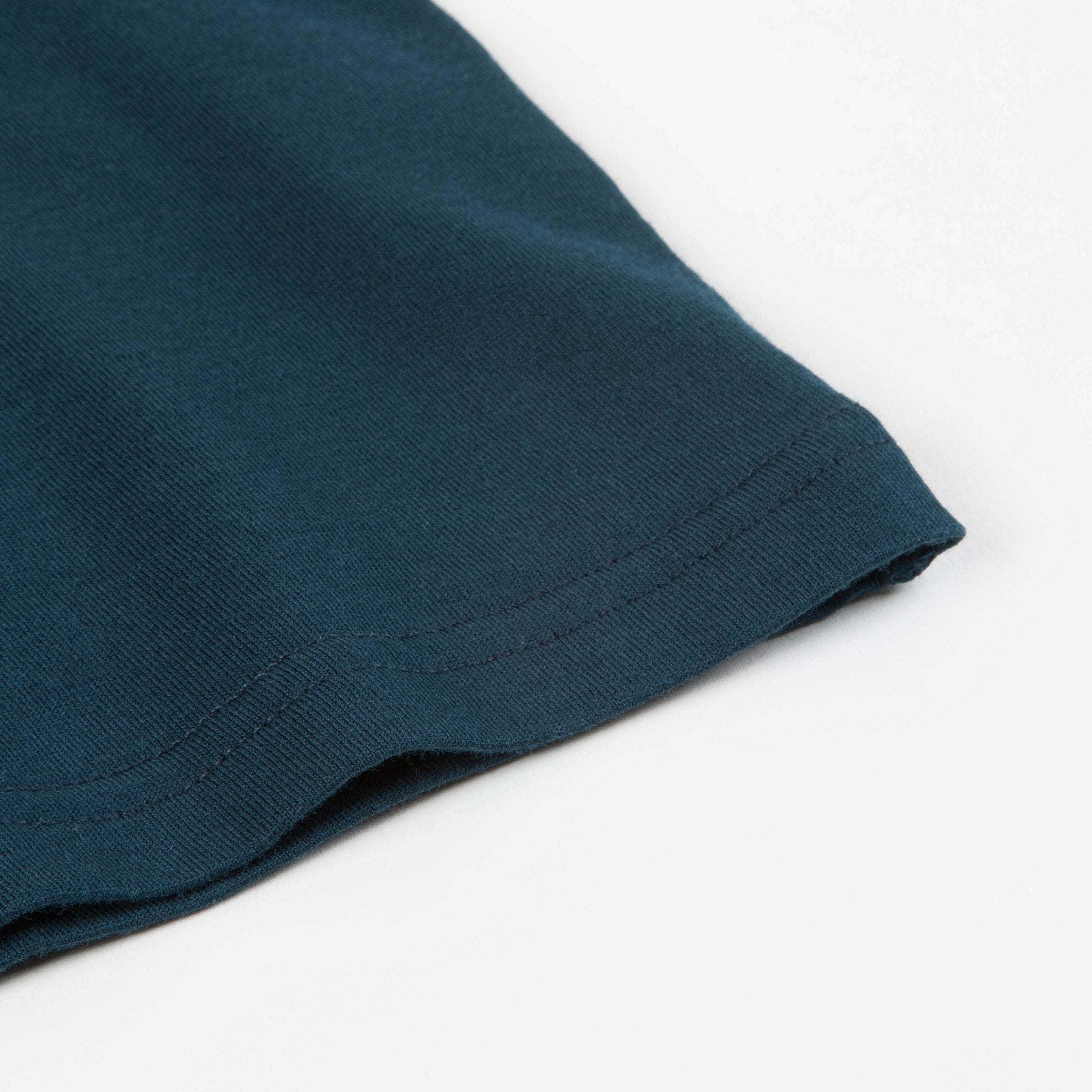 T-shirt en coton bleu à logo pour garçon