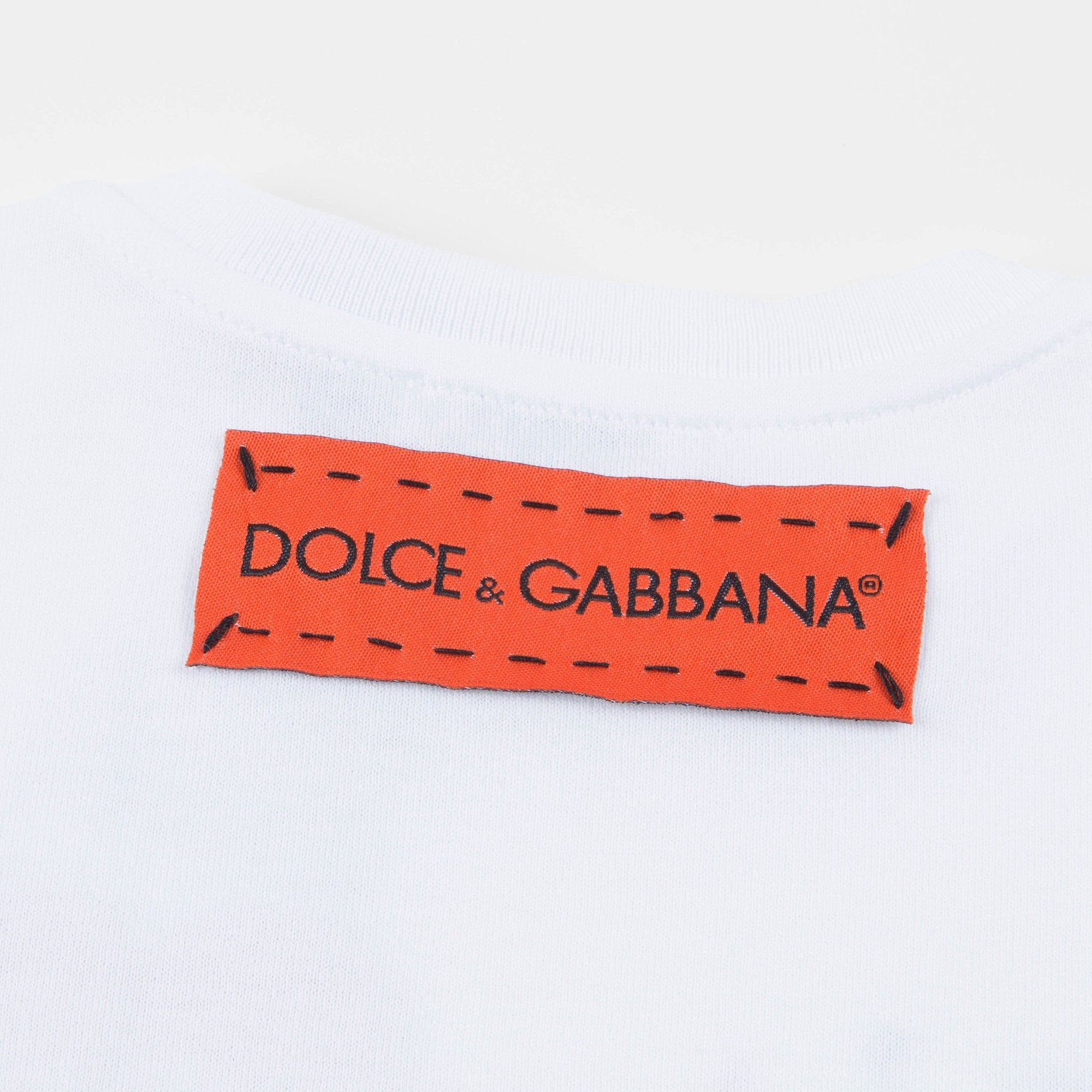 Baby Girls White Love Cotton T-shirt