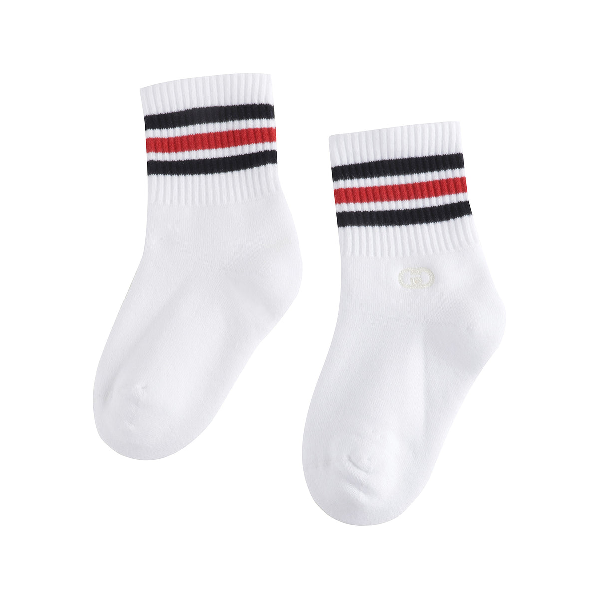 Chaussettes en coton blanches pour garçons et filles