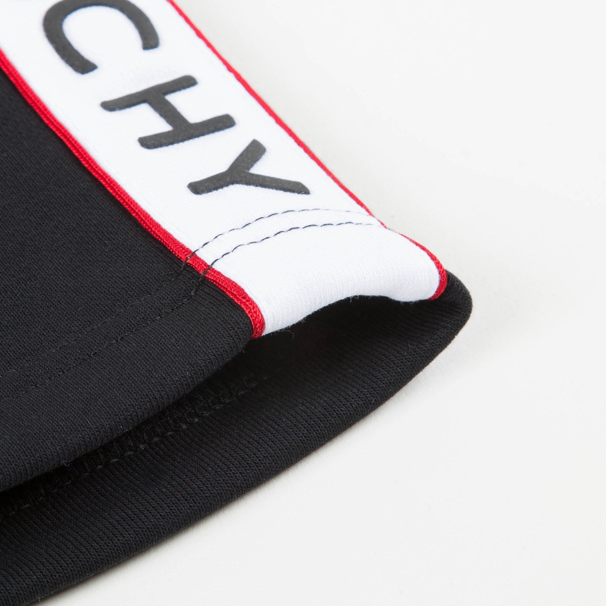 Boys Black Logo Cotton Shorts