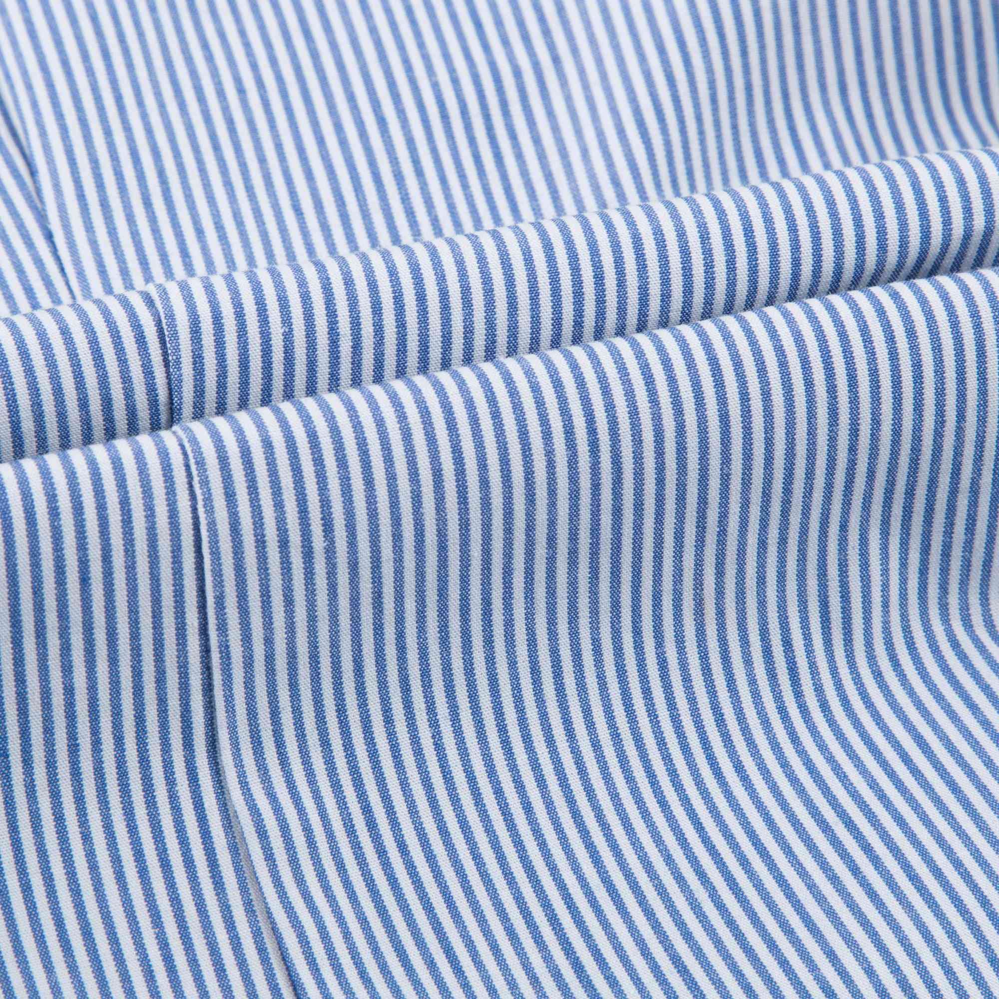 Boys Blue & Red Striped Cotton T-shirt