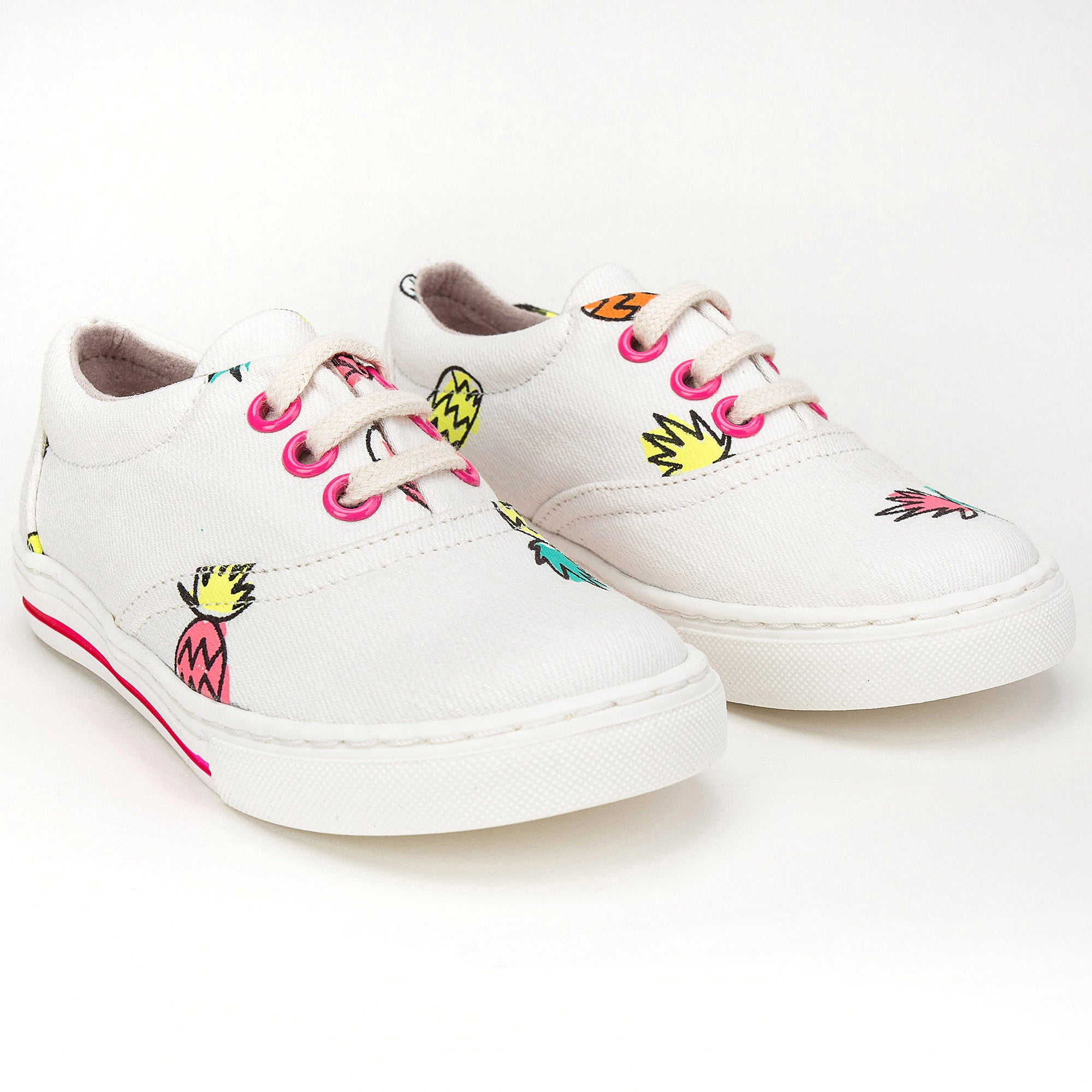 Boys & Girls Pineapple Print Rooster Shoes