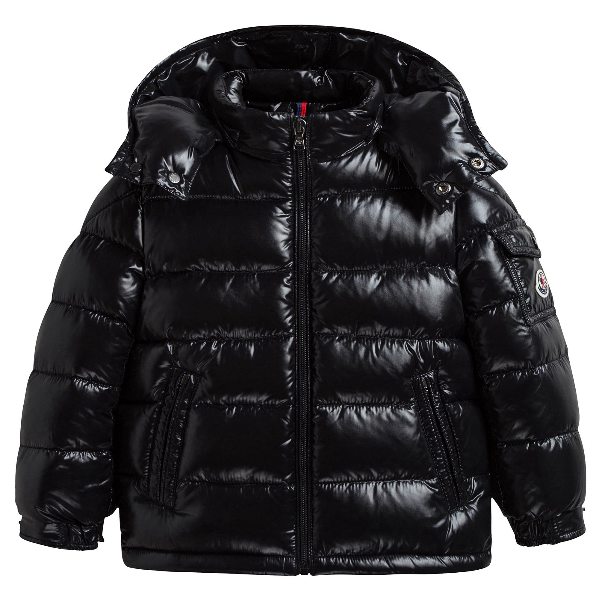 Boys Black "New Maya" Down Padded Jacket