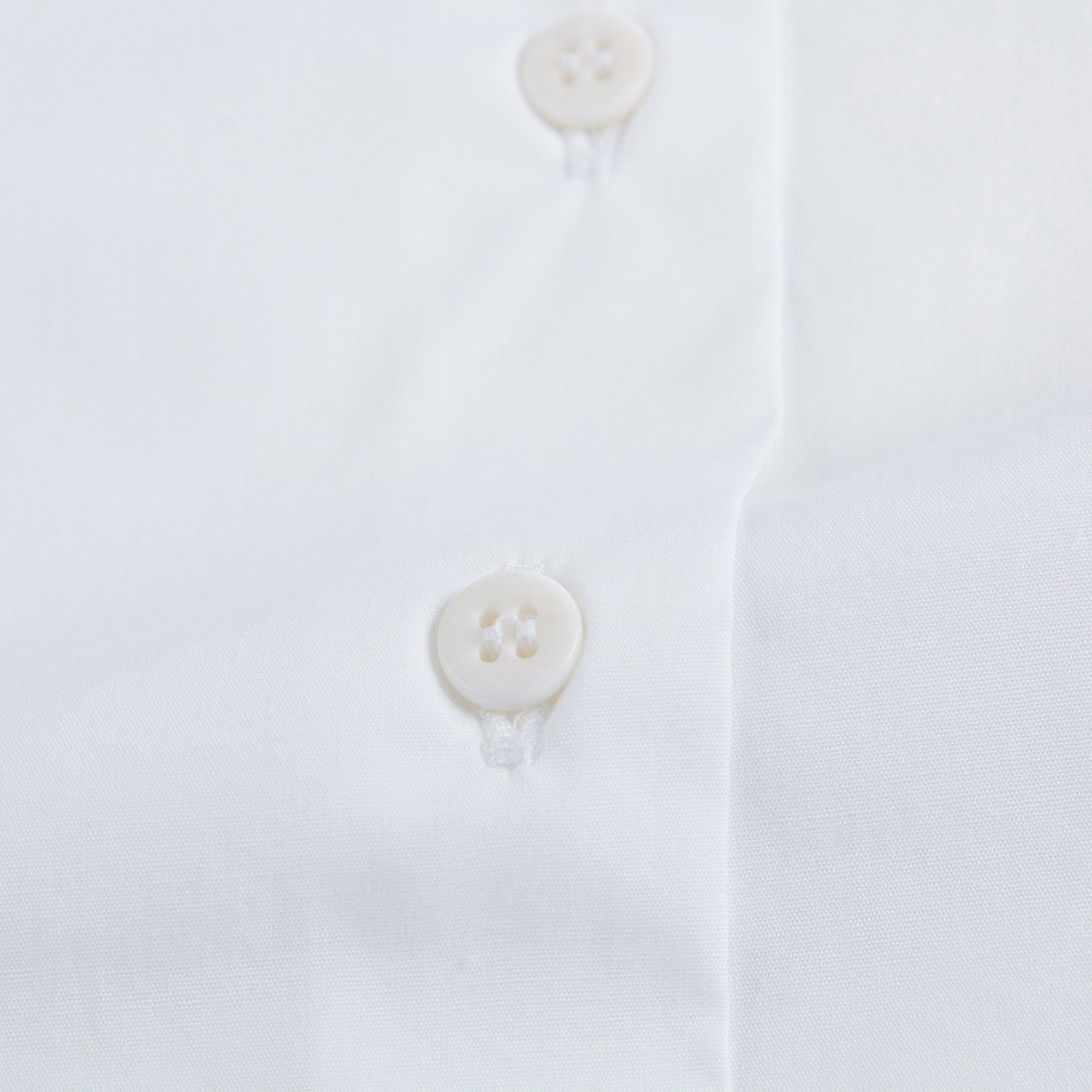 Chemisier blanc en coton avec col à volants pour filles