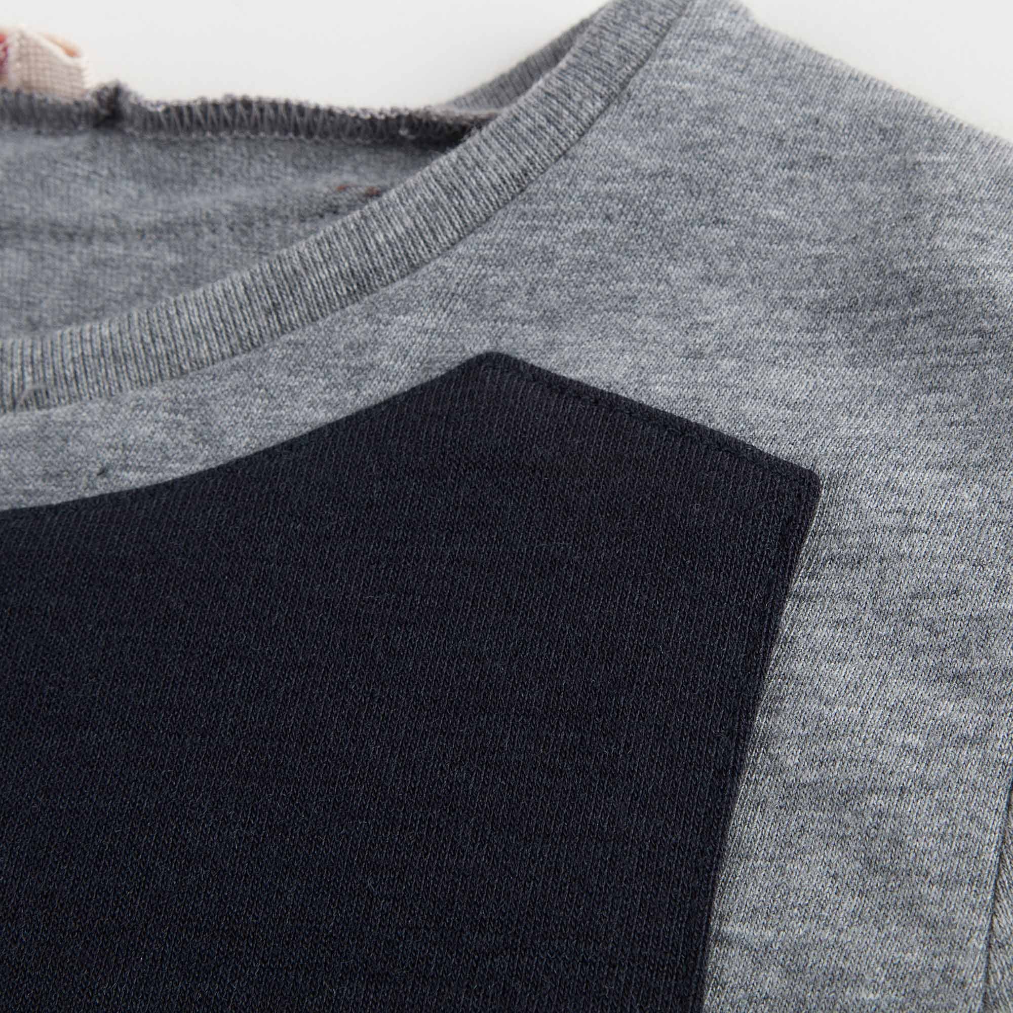 Girls Navy Blue Long Sleeve T-shirt