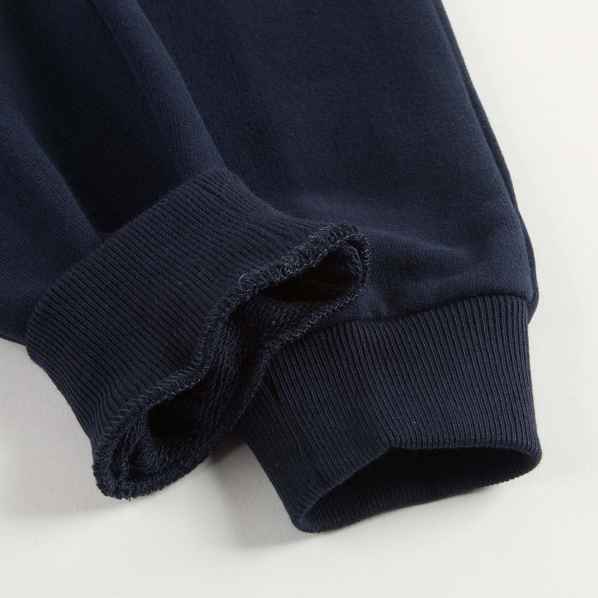 Pantalon en coton côtelé bleu marine pour garçons