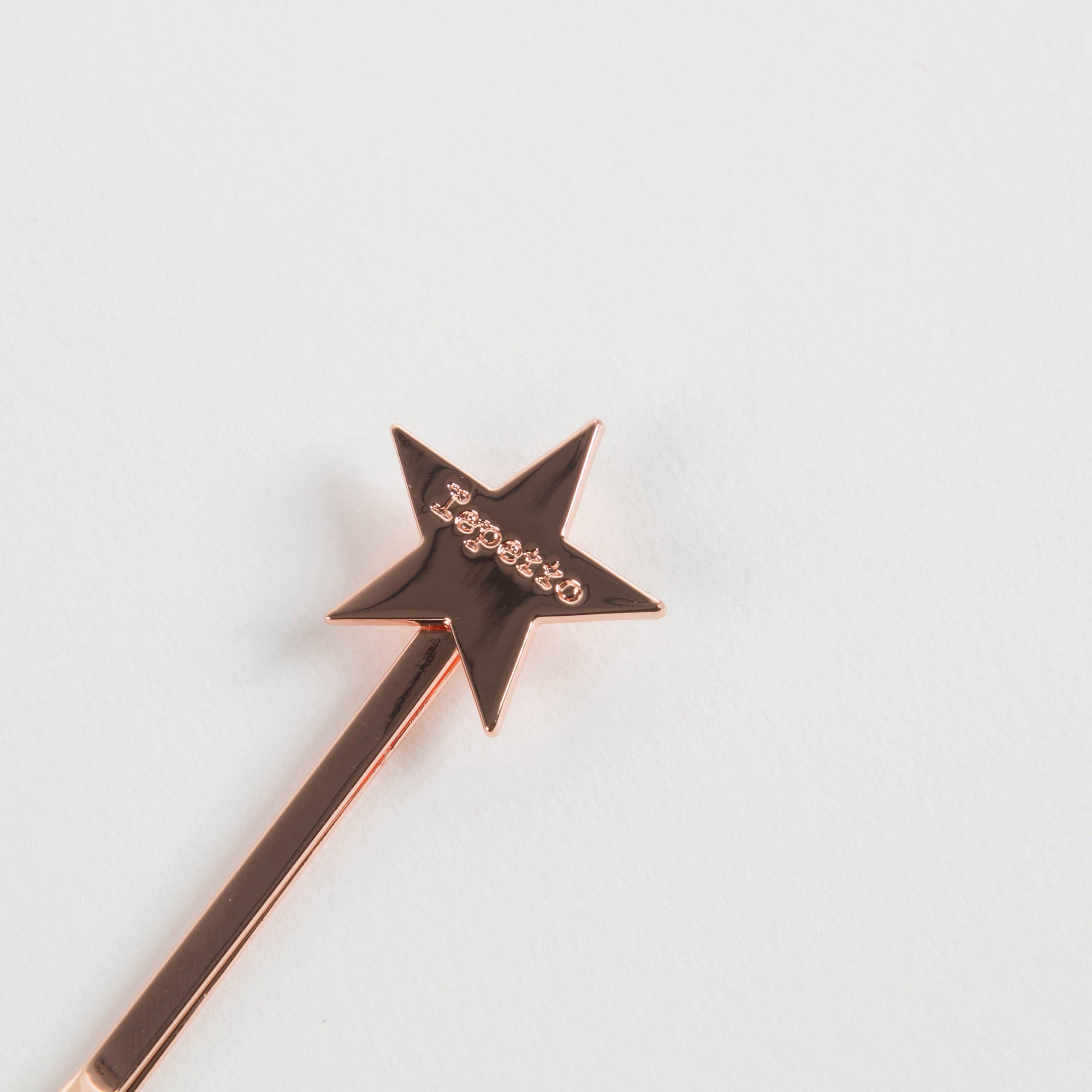 Épingle à cheveux métallique rose pour filles