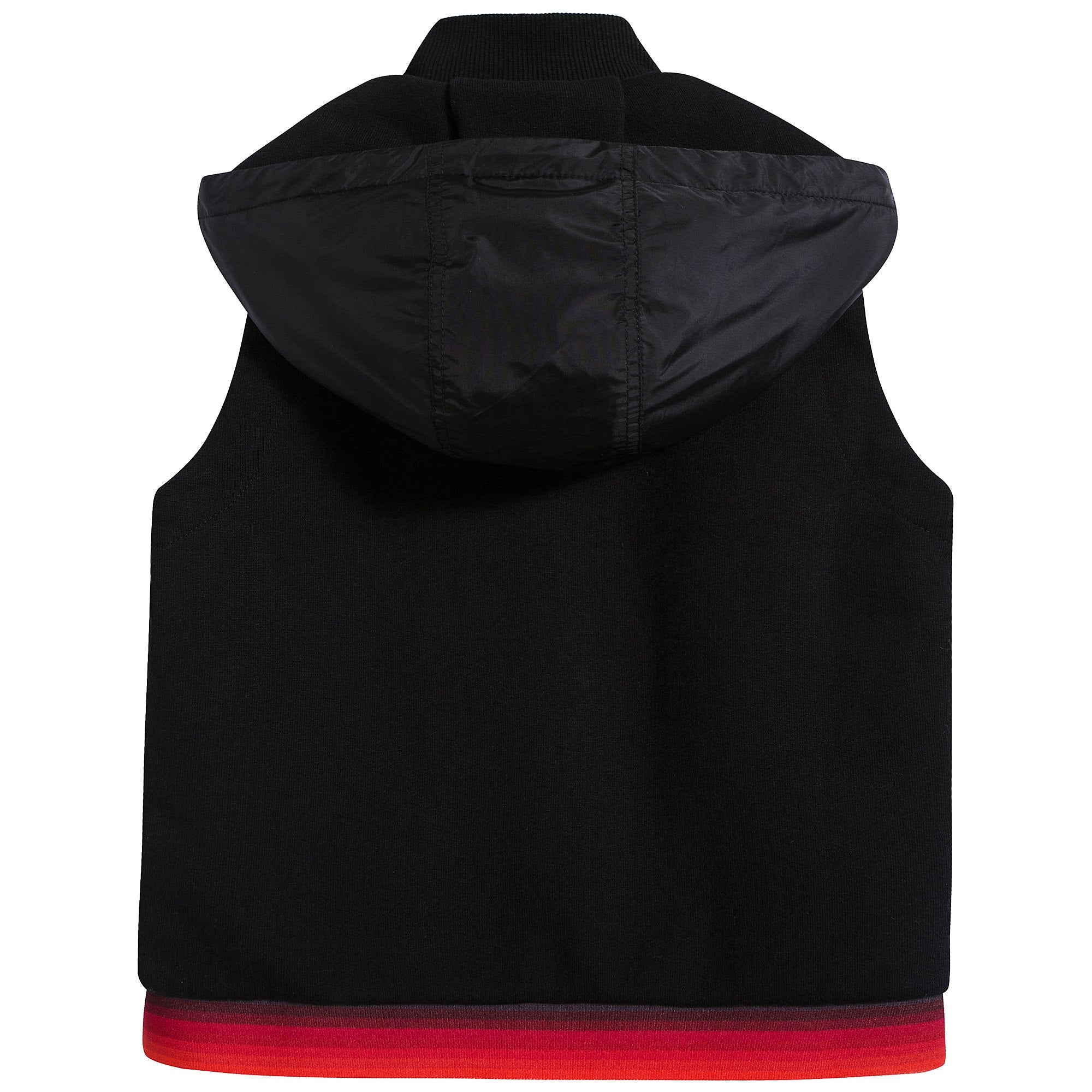 Boys Black "MAGLIA" Gilet