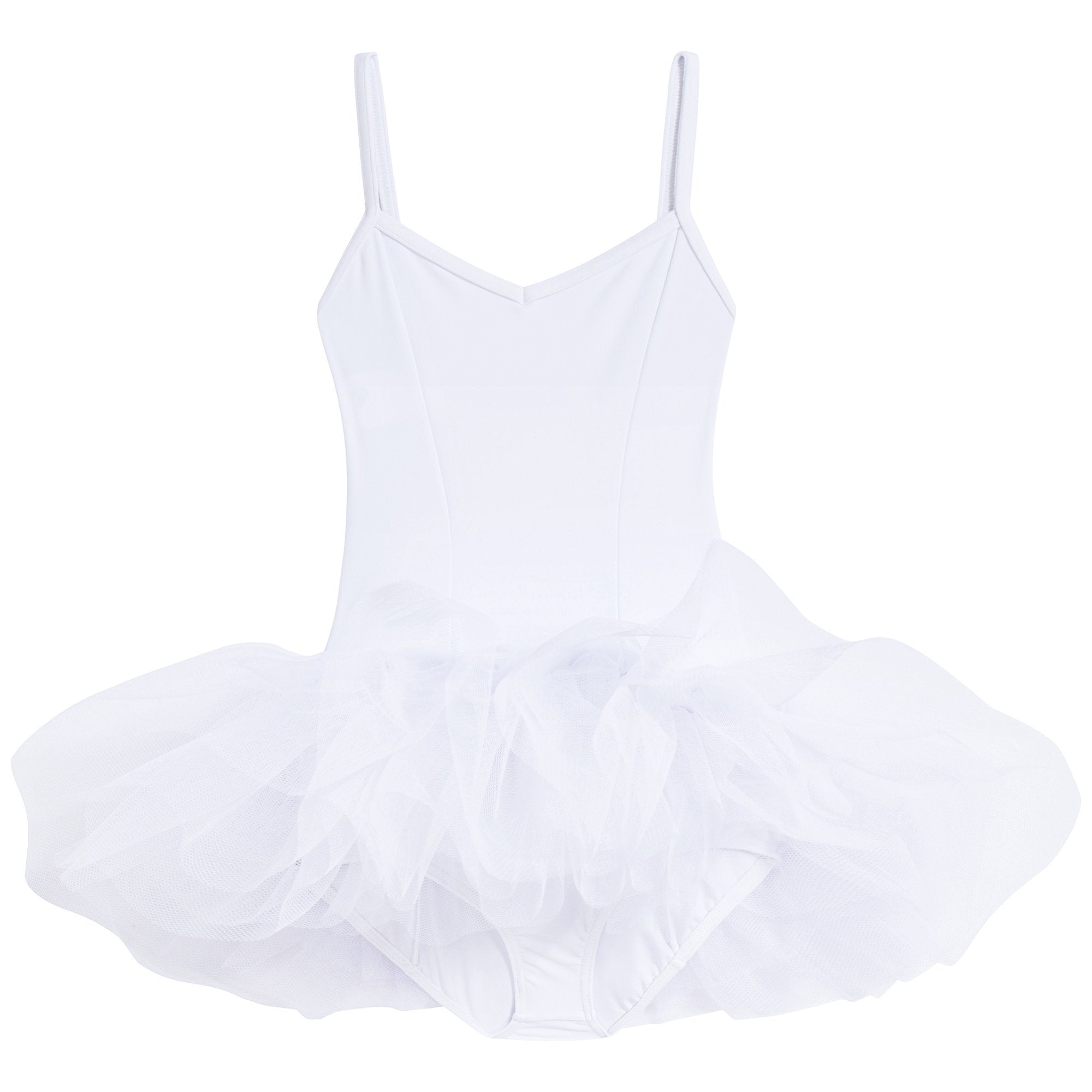 Girls White Ballet Dress