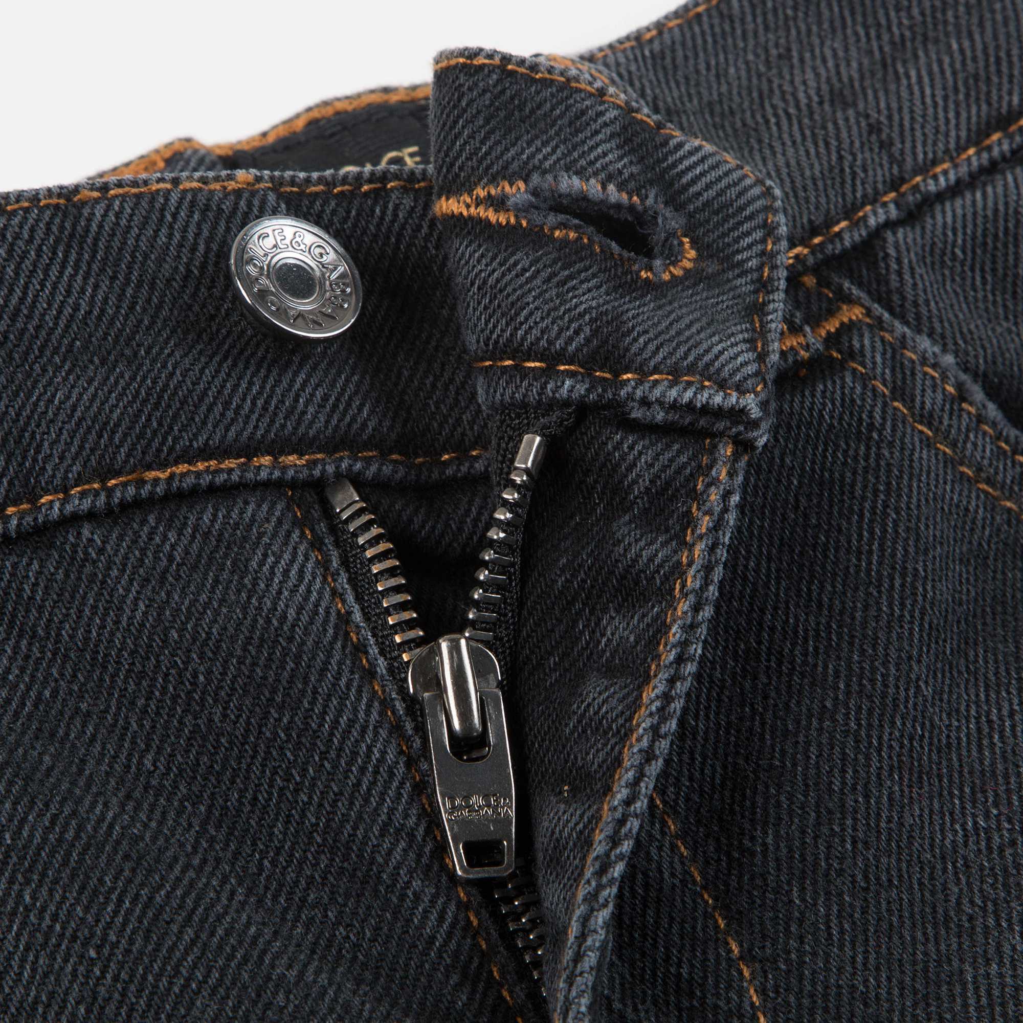 Pantalon en jean en coton bleu pour garçons