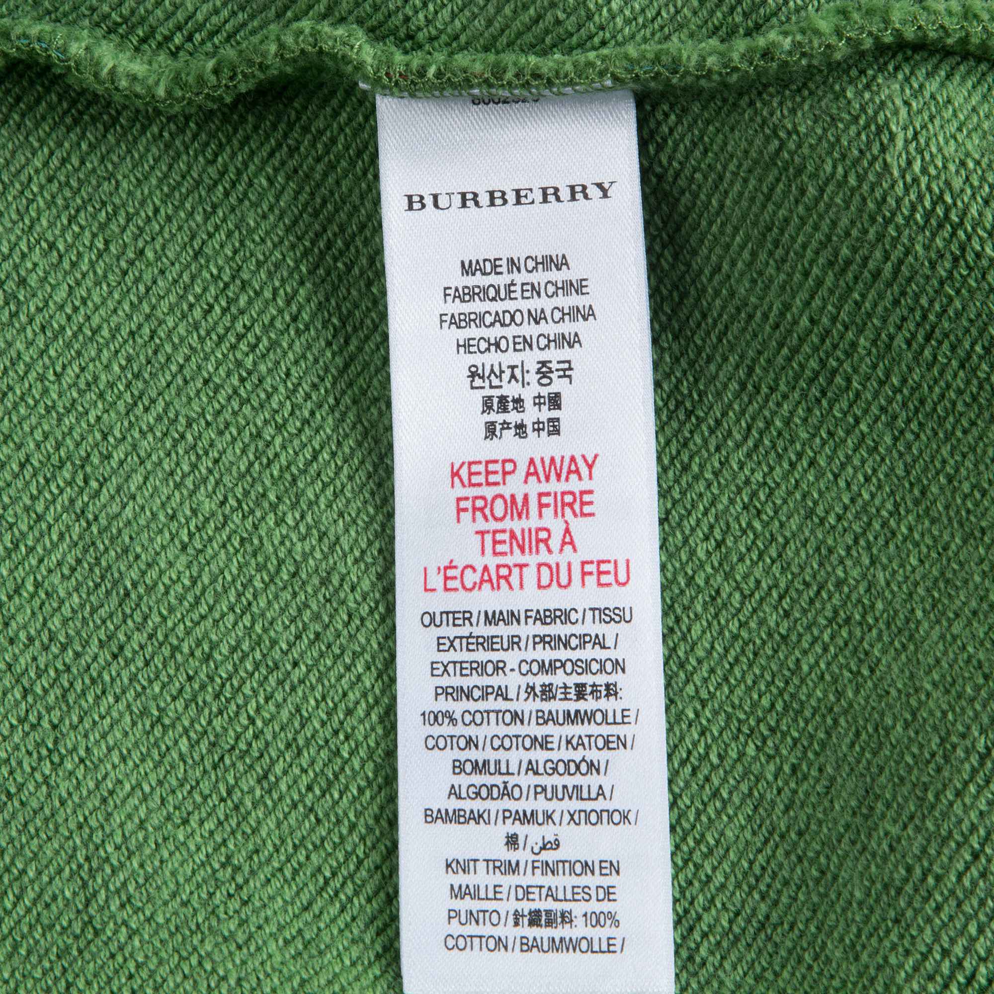 Girls Lime Green Cotton Jersy Dress