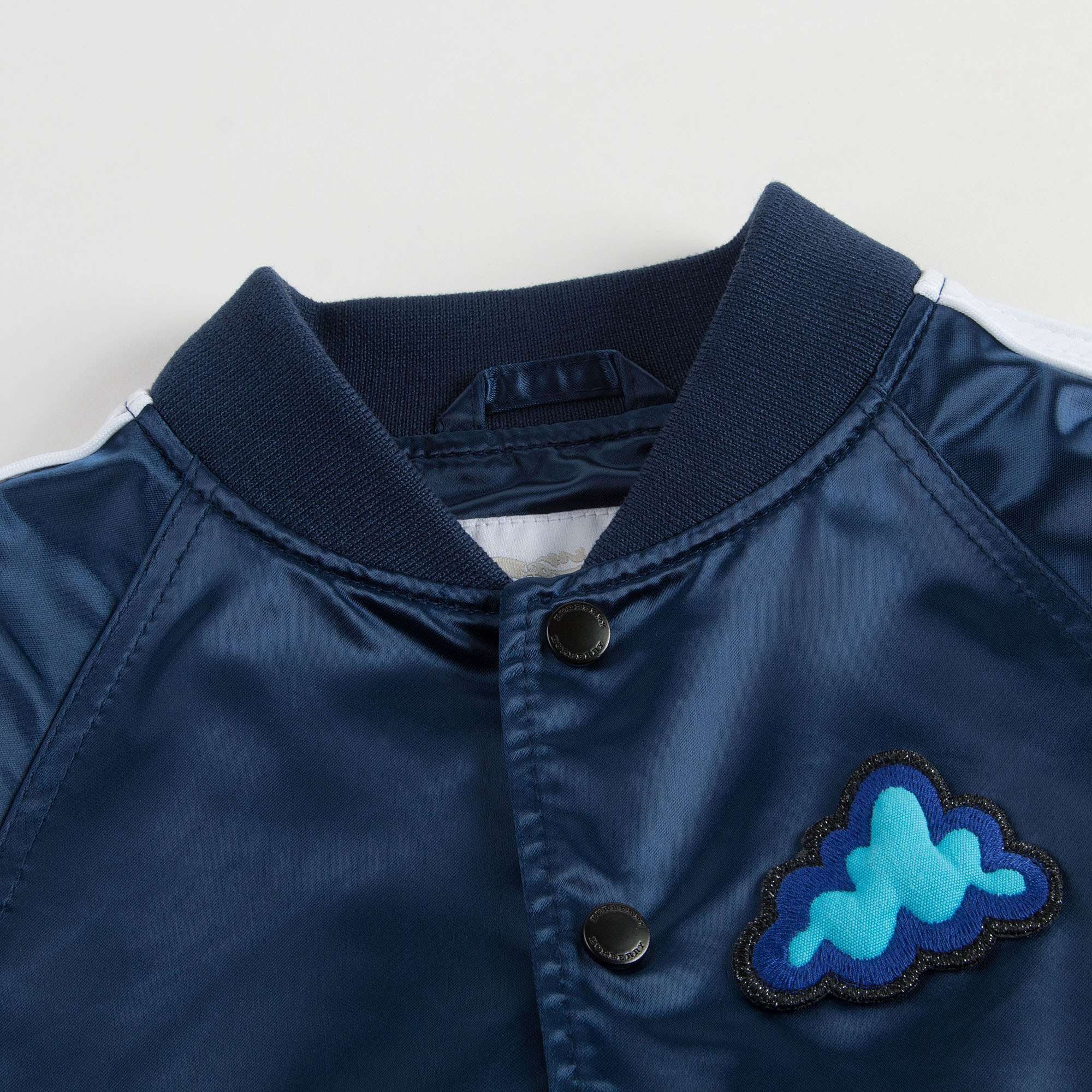 Blouson imprimé nuages bleu pour garçons