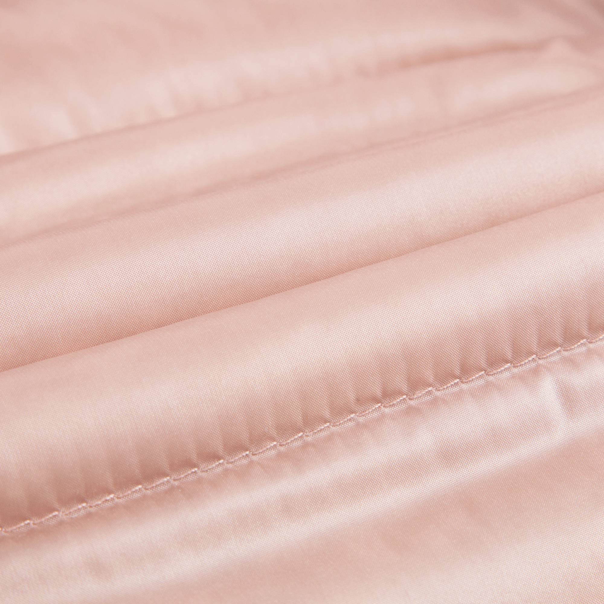 Doudoune à capuche rose vif « Flavienne » pour fille avec poignets à volants