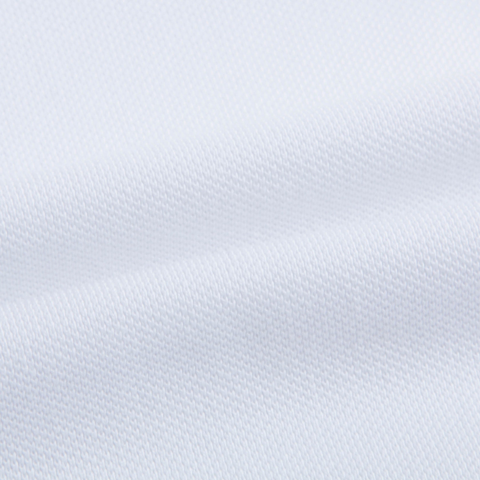 Boys White Cotton Polo Shirt