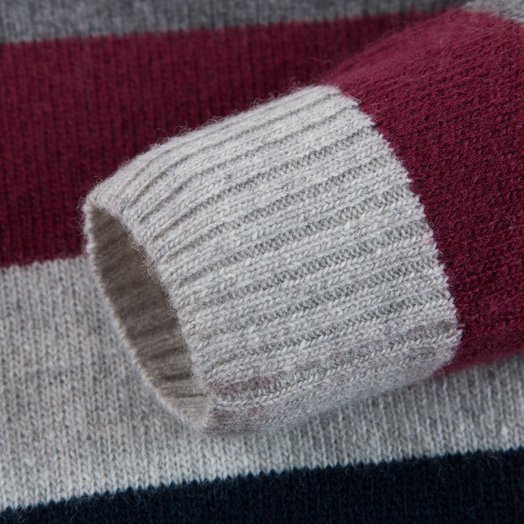 Boys Stripe Wool Sweater