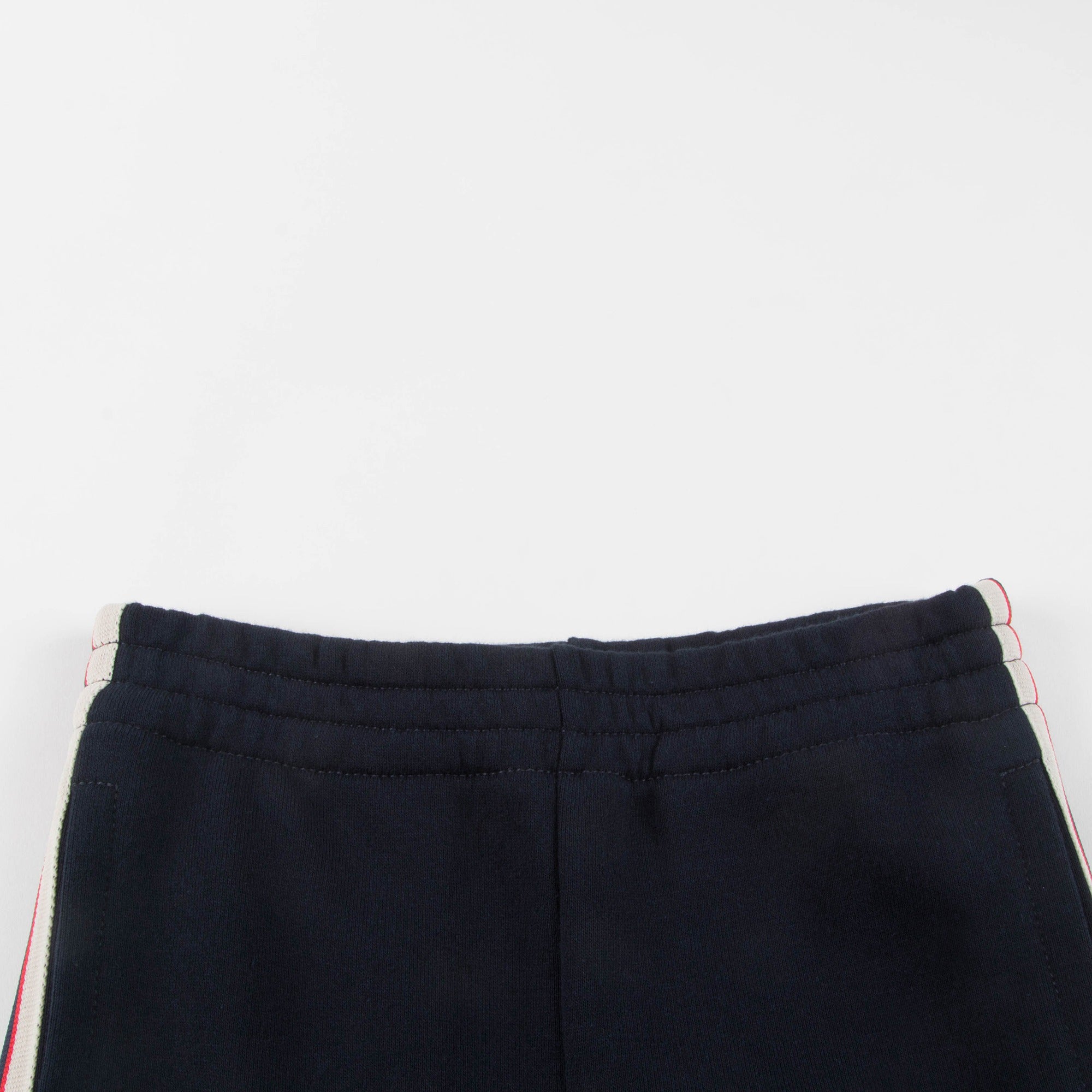 Boys Navy Blue Cotton Joggers