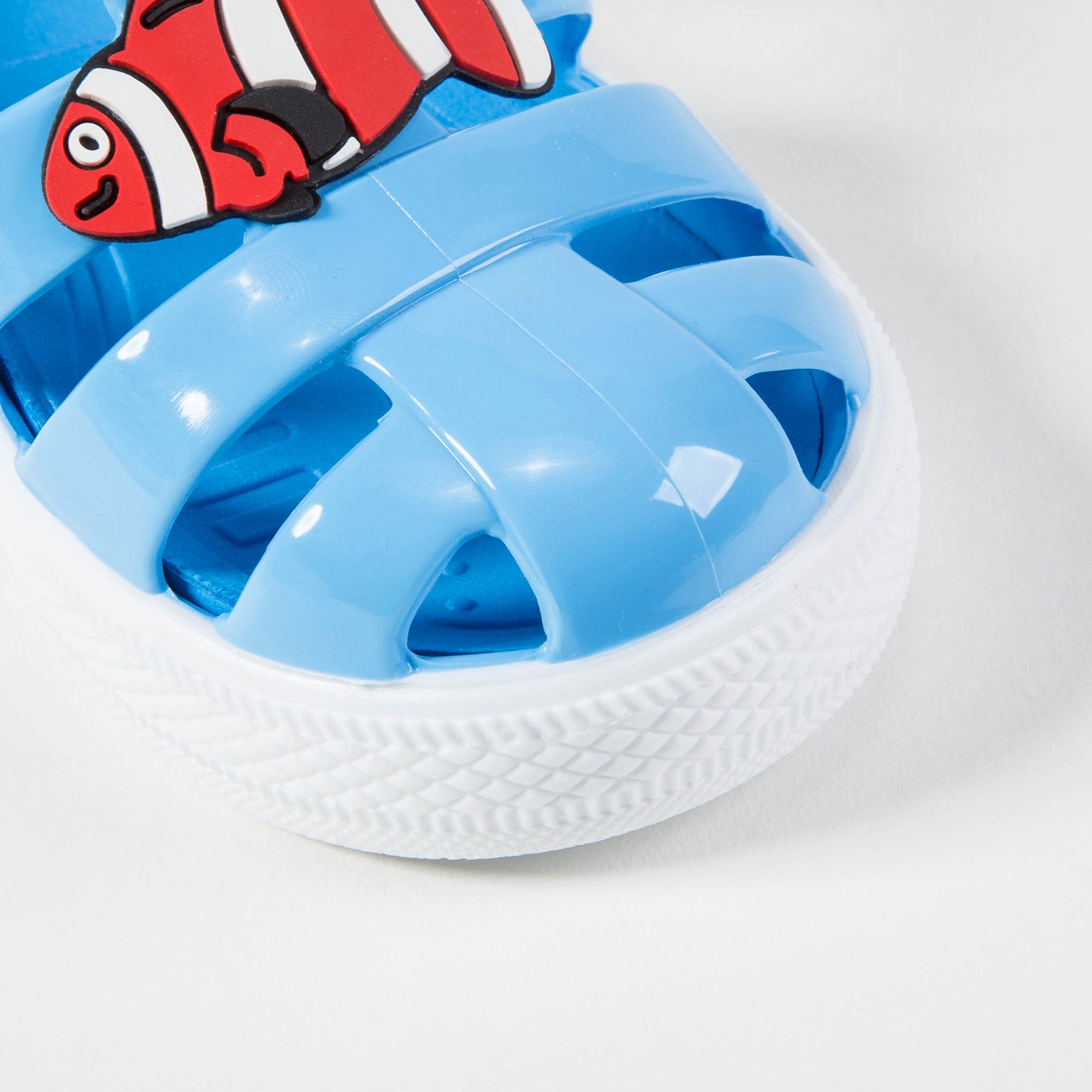 Boys & Girls Wathet Whit Fish Sandals