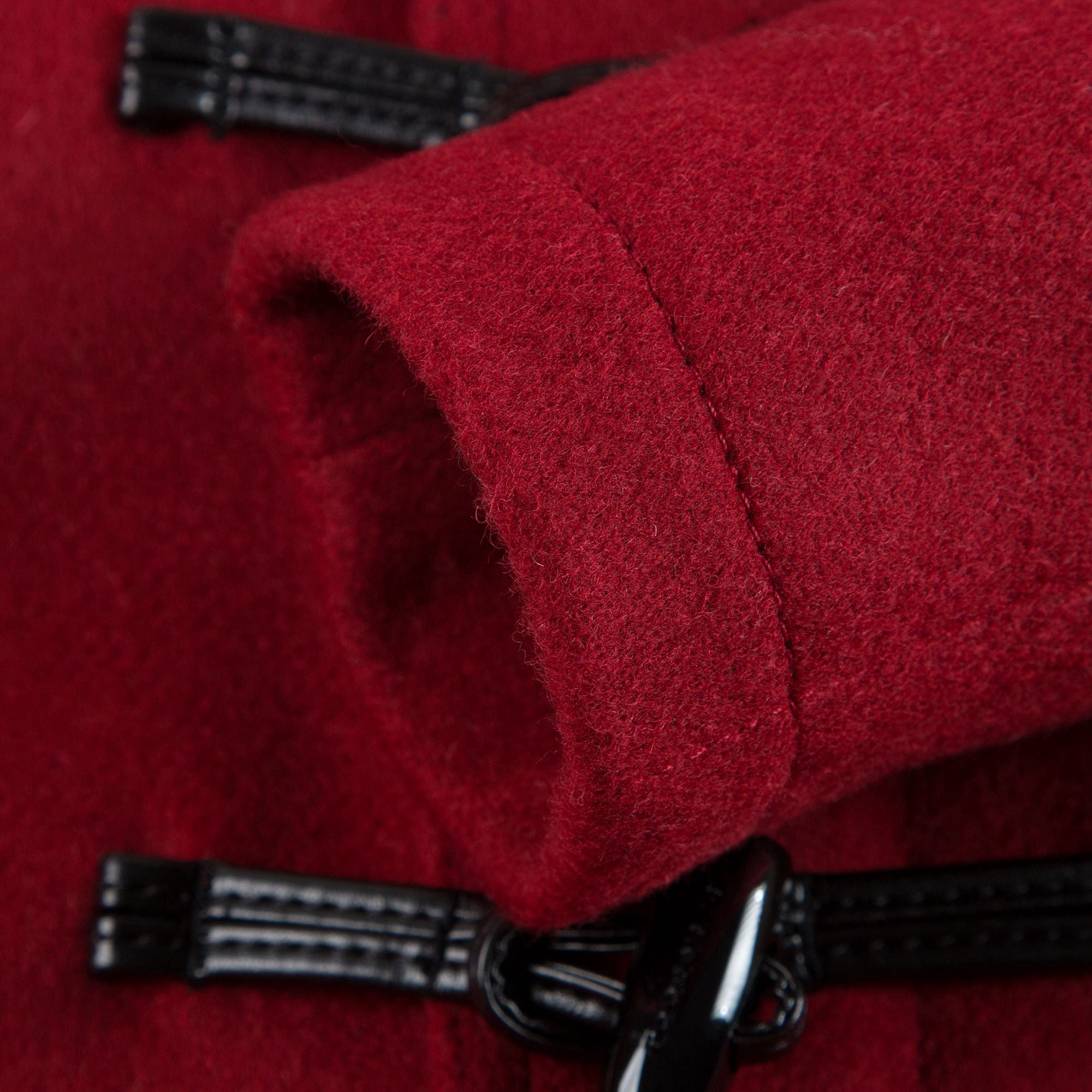 Baby Red Wool Duffle Coat