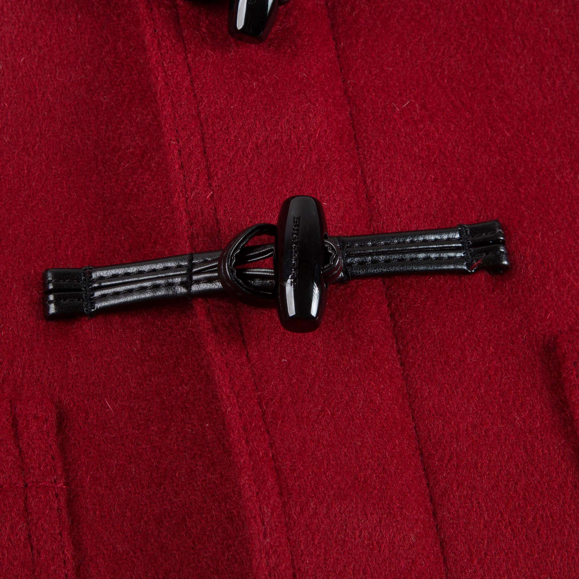 Baby Red Wool Duffle Coat
