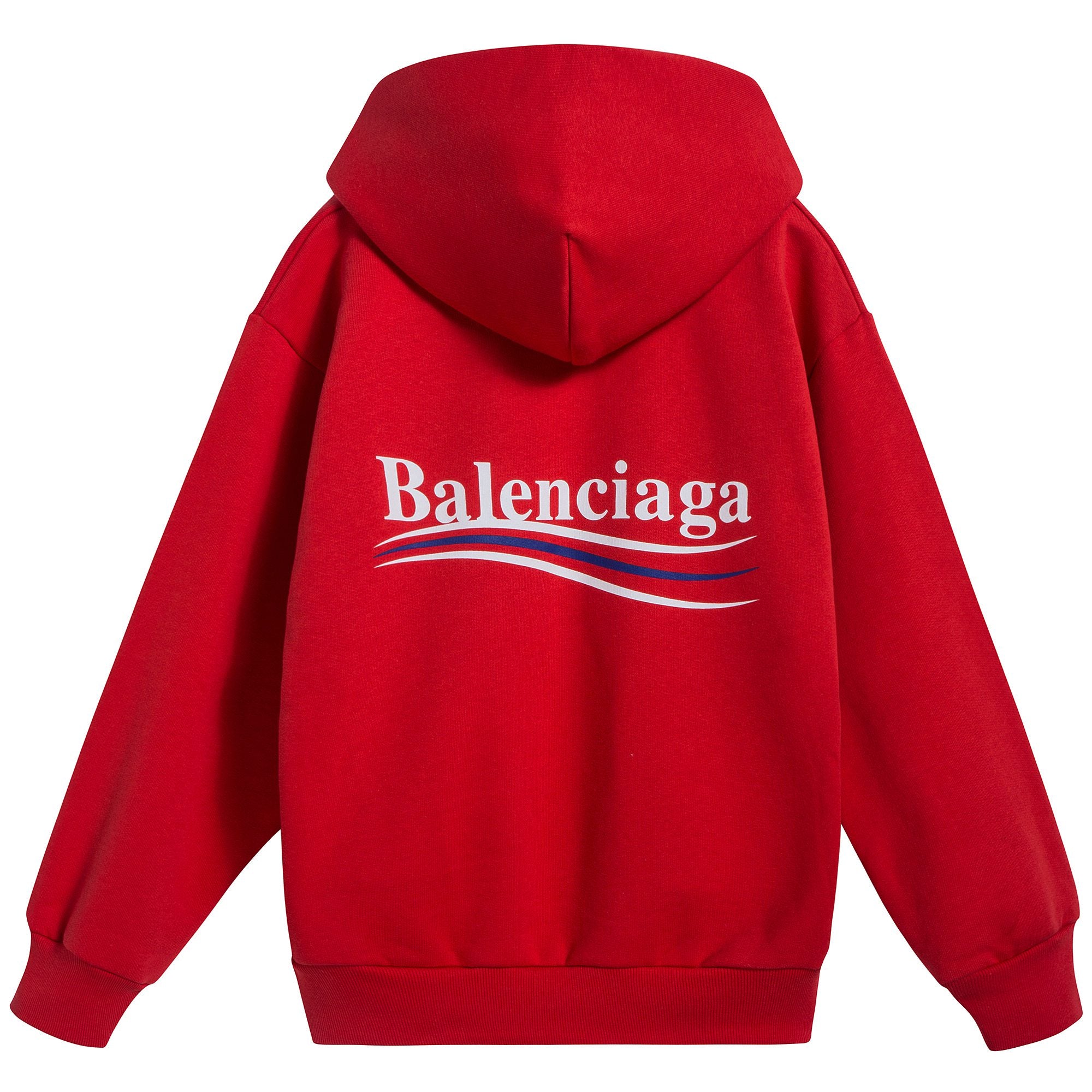 Sweat-shirt en coton à logo rouge pour garçons et filles
