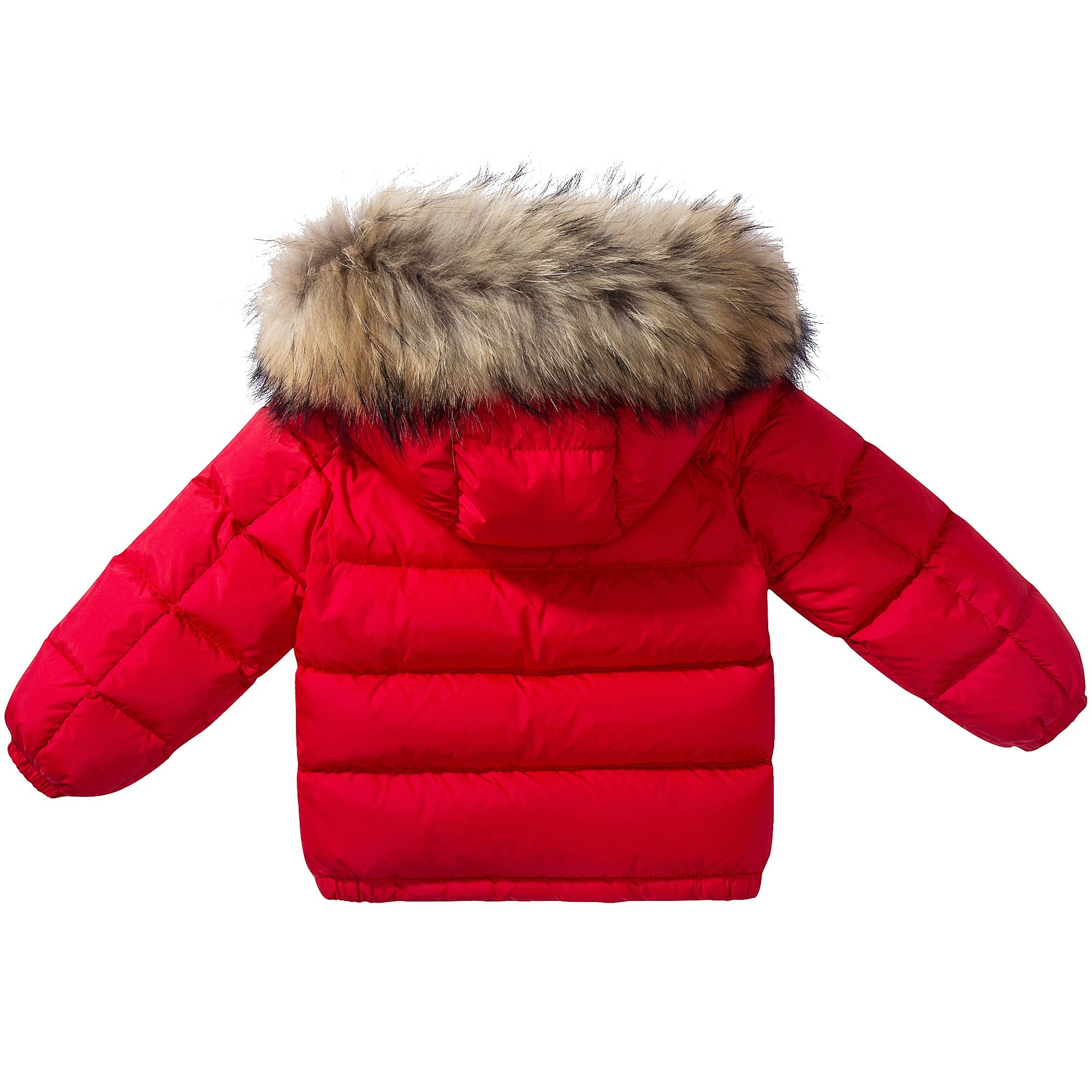 Baby Boys Red 'Bulgare' Padded Down Jacket