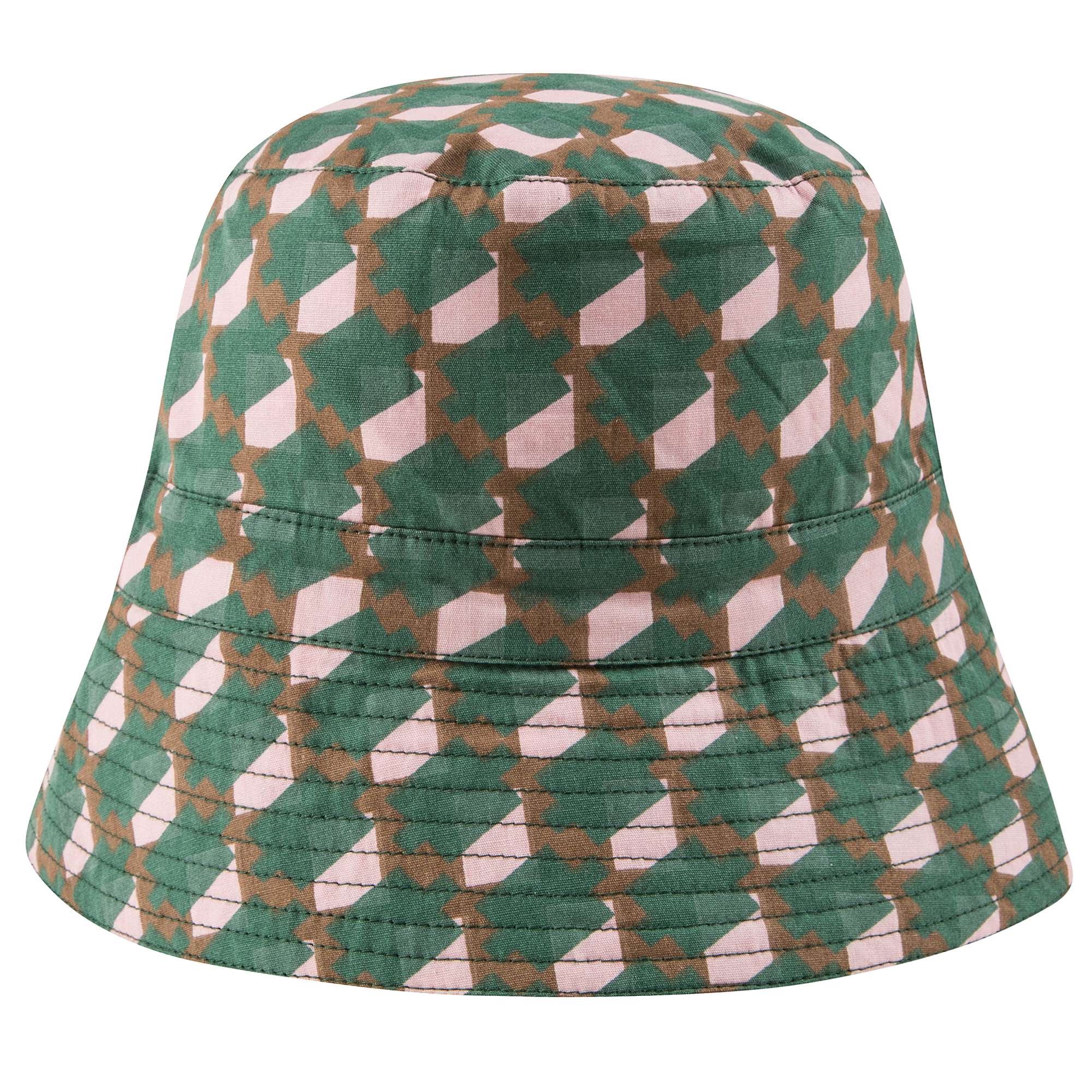 Girls & Boys Mint Pink Cotton Hat
