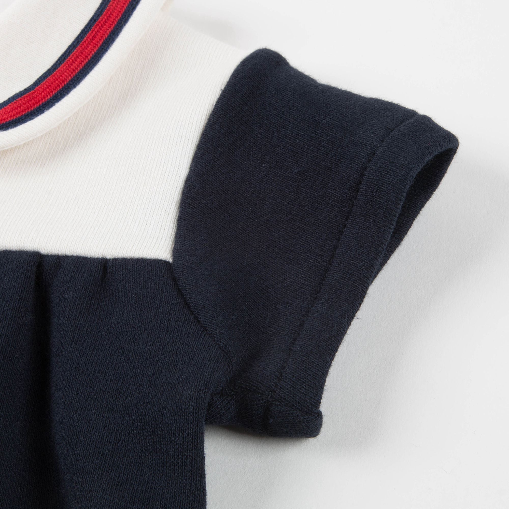 Robe en jersey bleue pour bébé fille