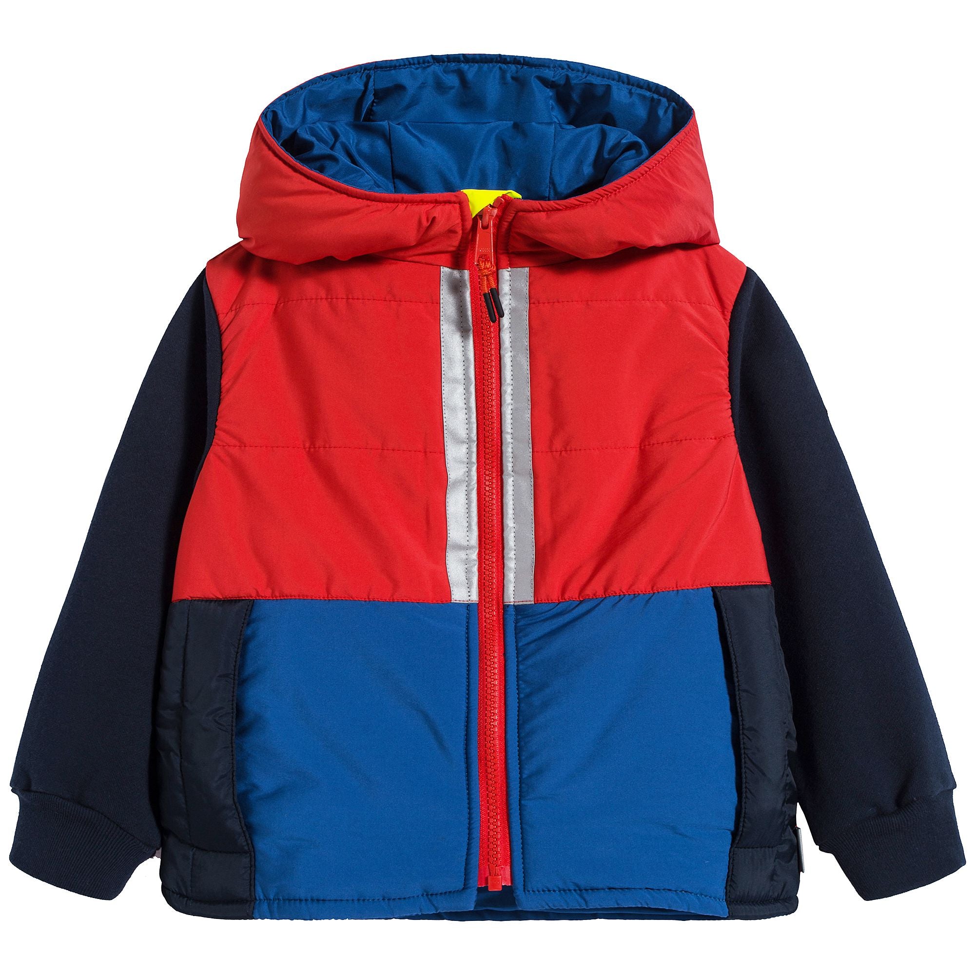 Boys Red & Blue Coat