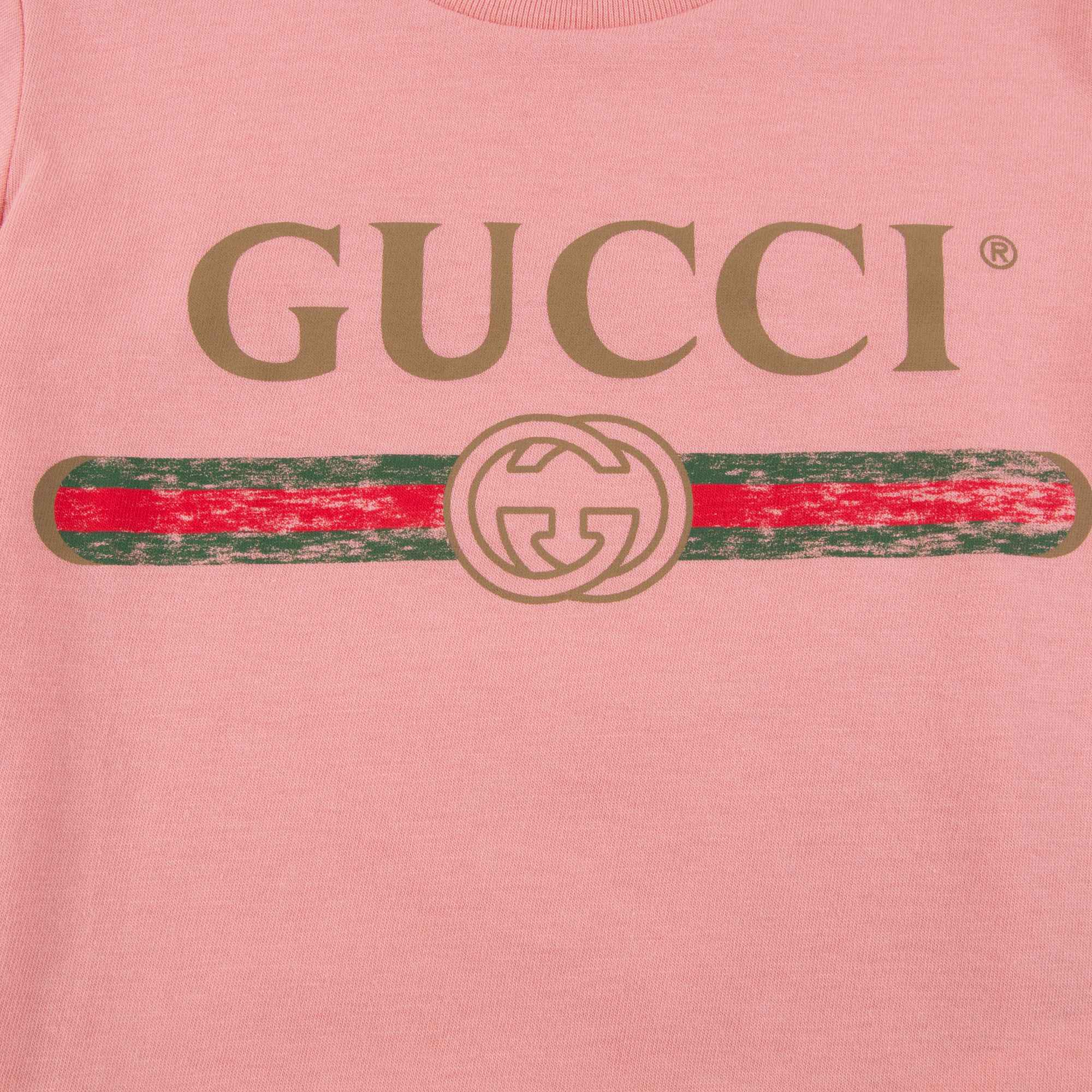 Baby Girls Pink Logo T-shirt