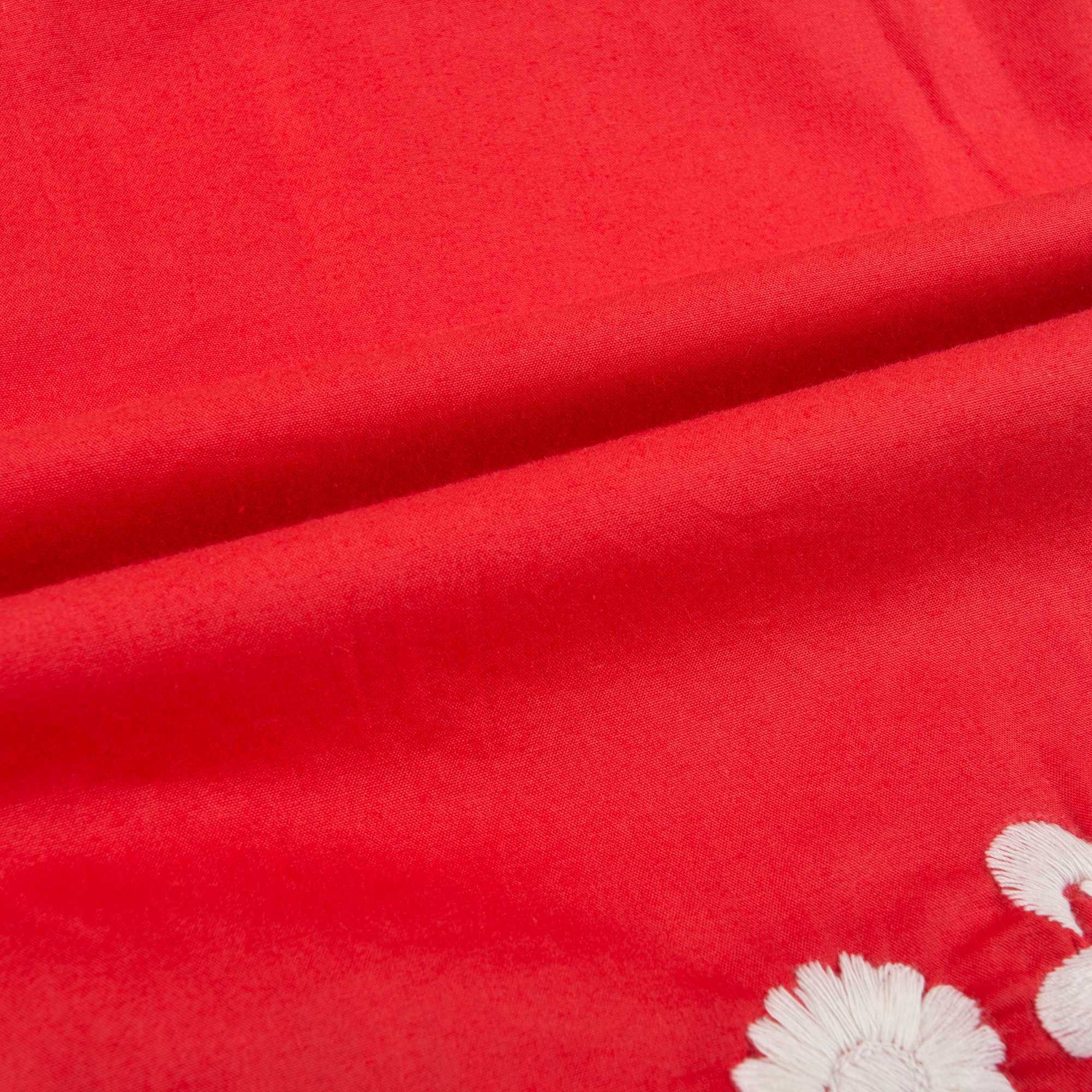 Robe rouge à imprimé pour fille