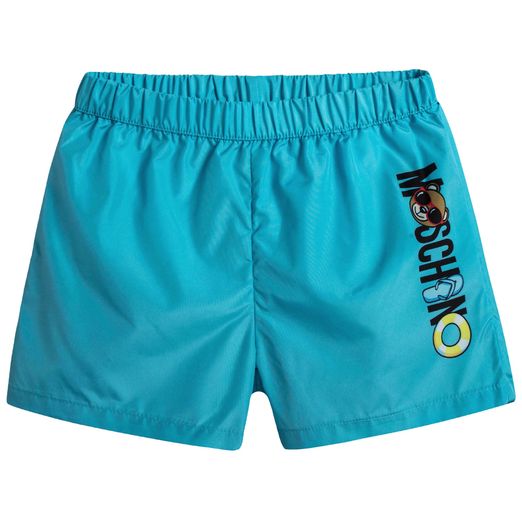 Baby Boys Blue Logo Swim Shorts