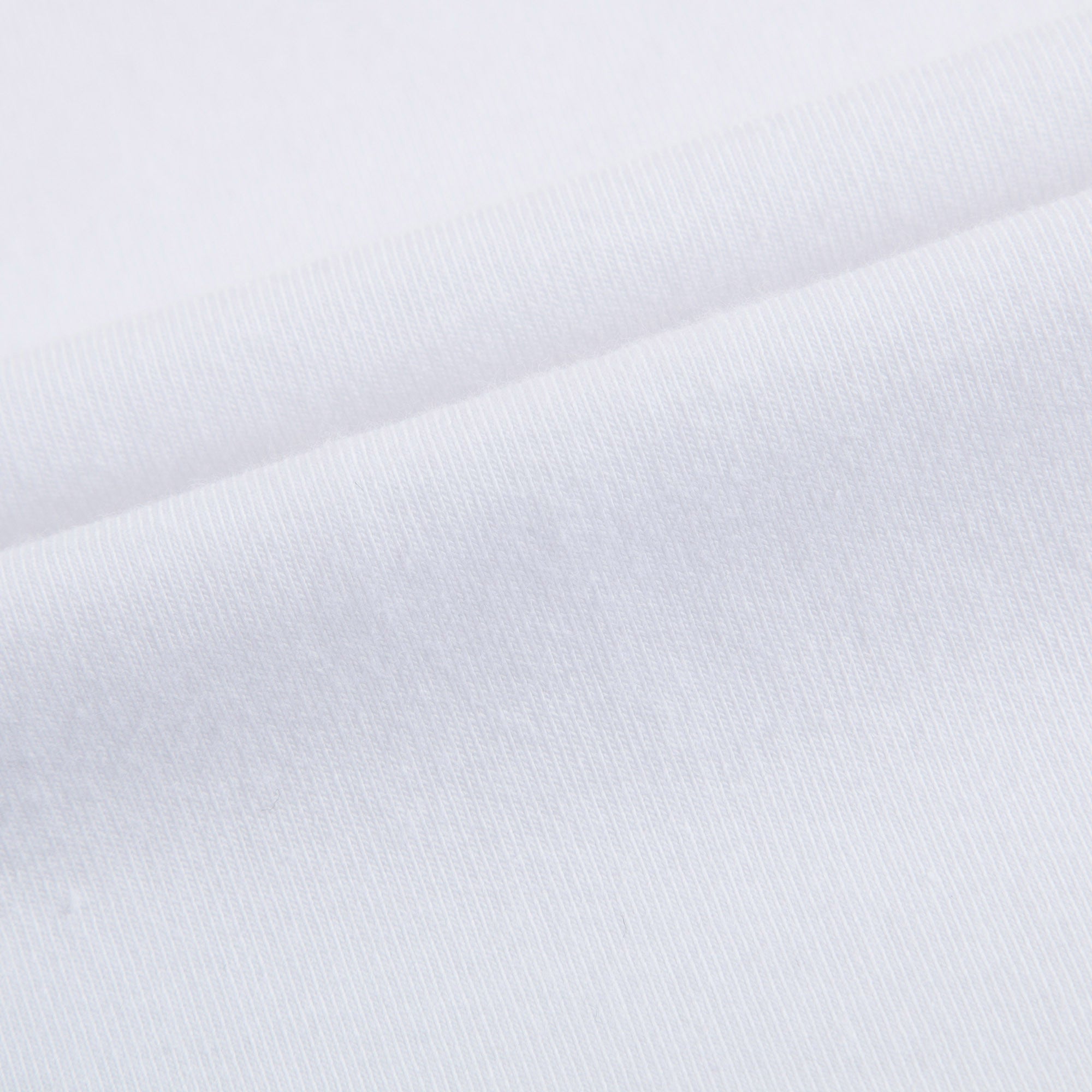 T-shirt blanc en coton à fleurs pour filles