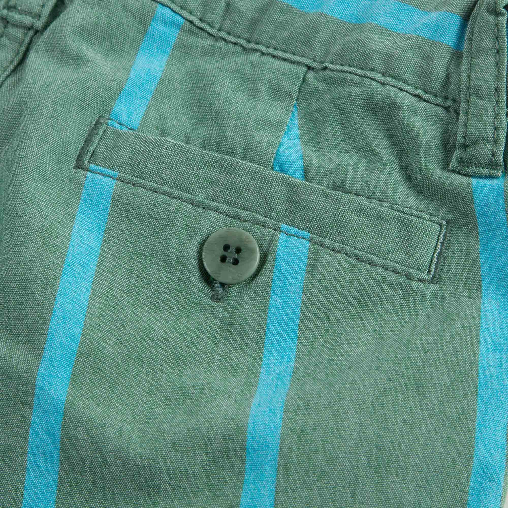 Short rayé vert pour garçons