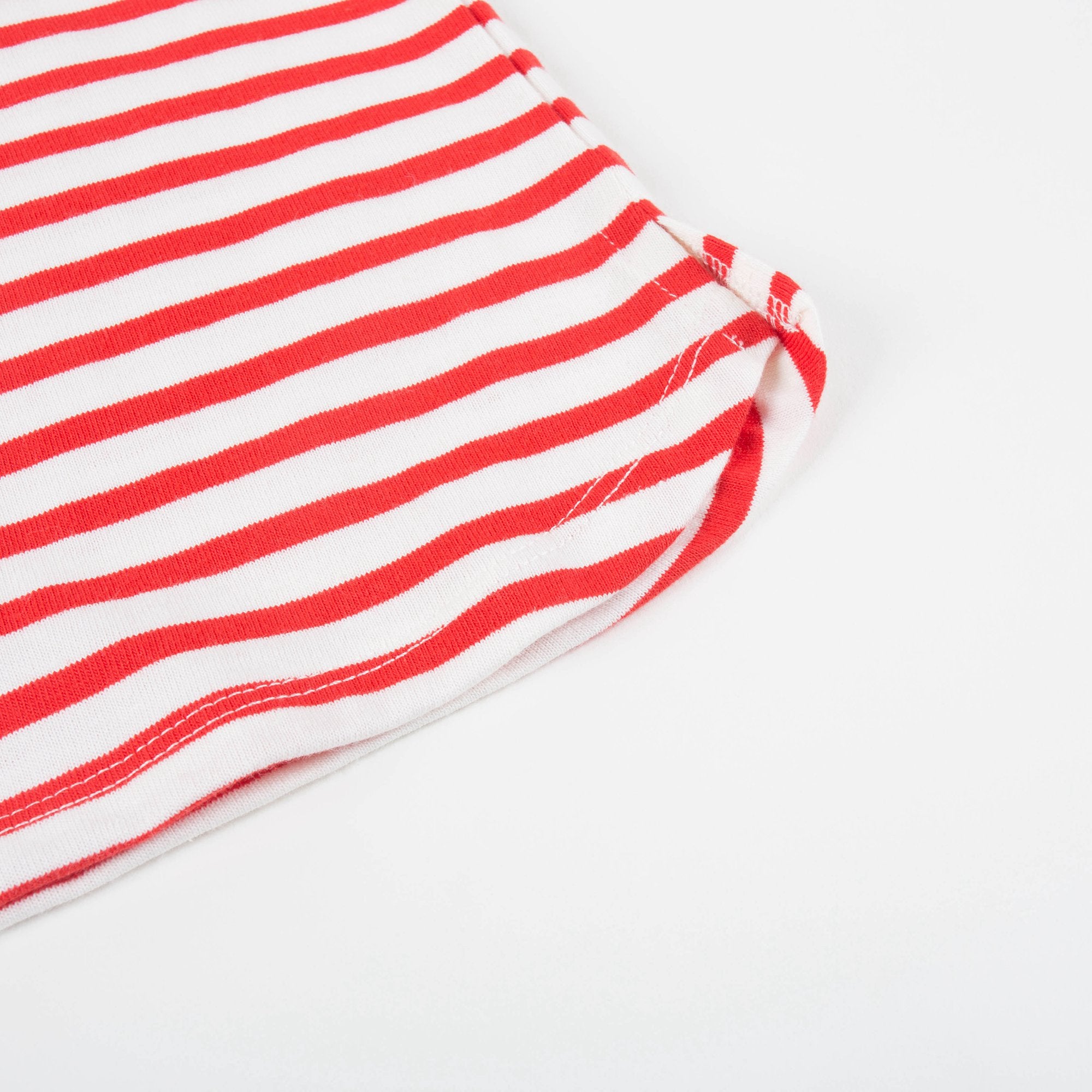 T-shirt rayé rose pour fille