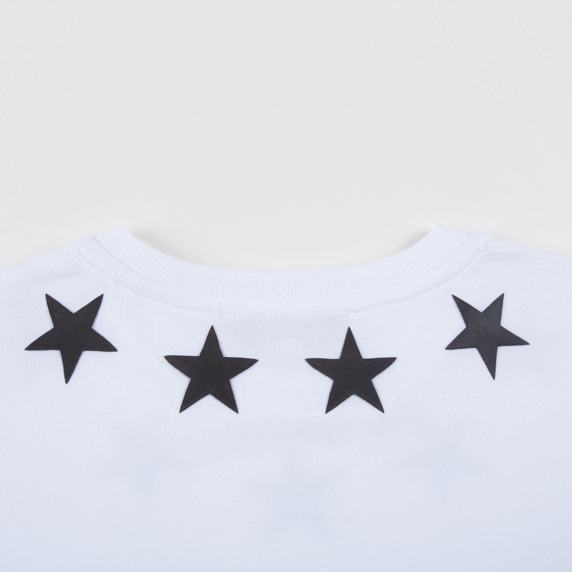 Boys White Cotton "Star" T-shirt