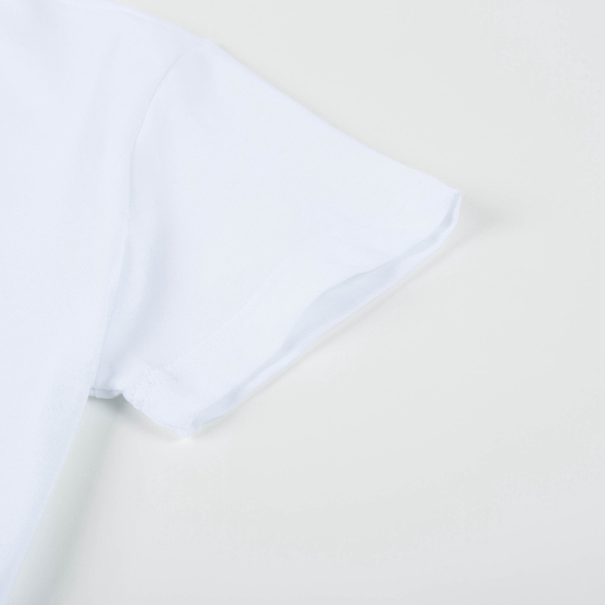 Boys White Cotton Jersey T-shirt