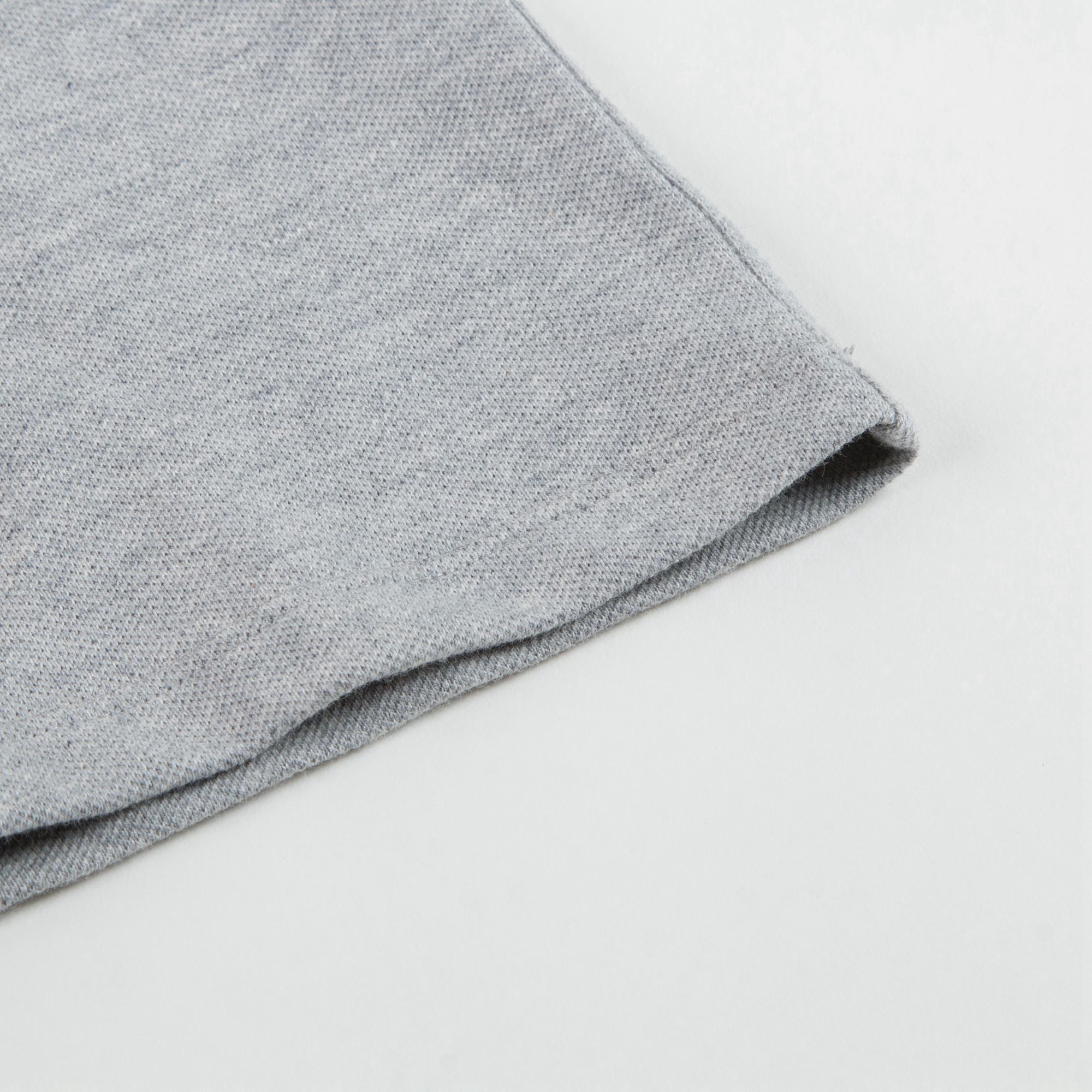 Boys Grey Cotton Polo Shirt