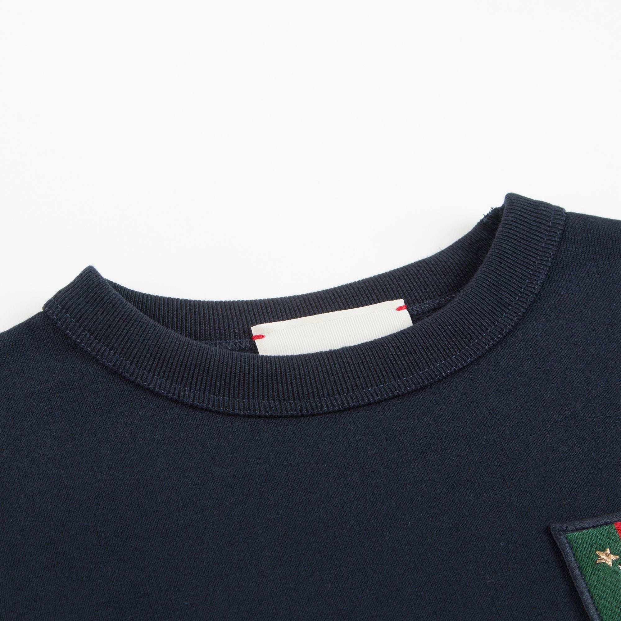 Boys Blue Sweatshirt With Web