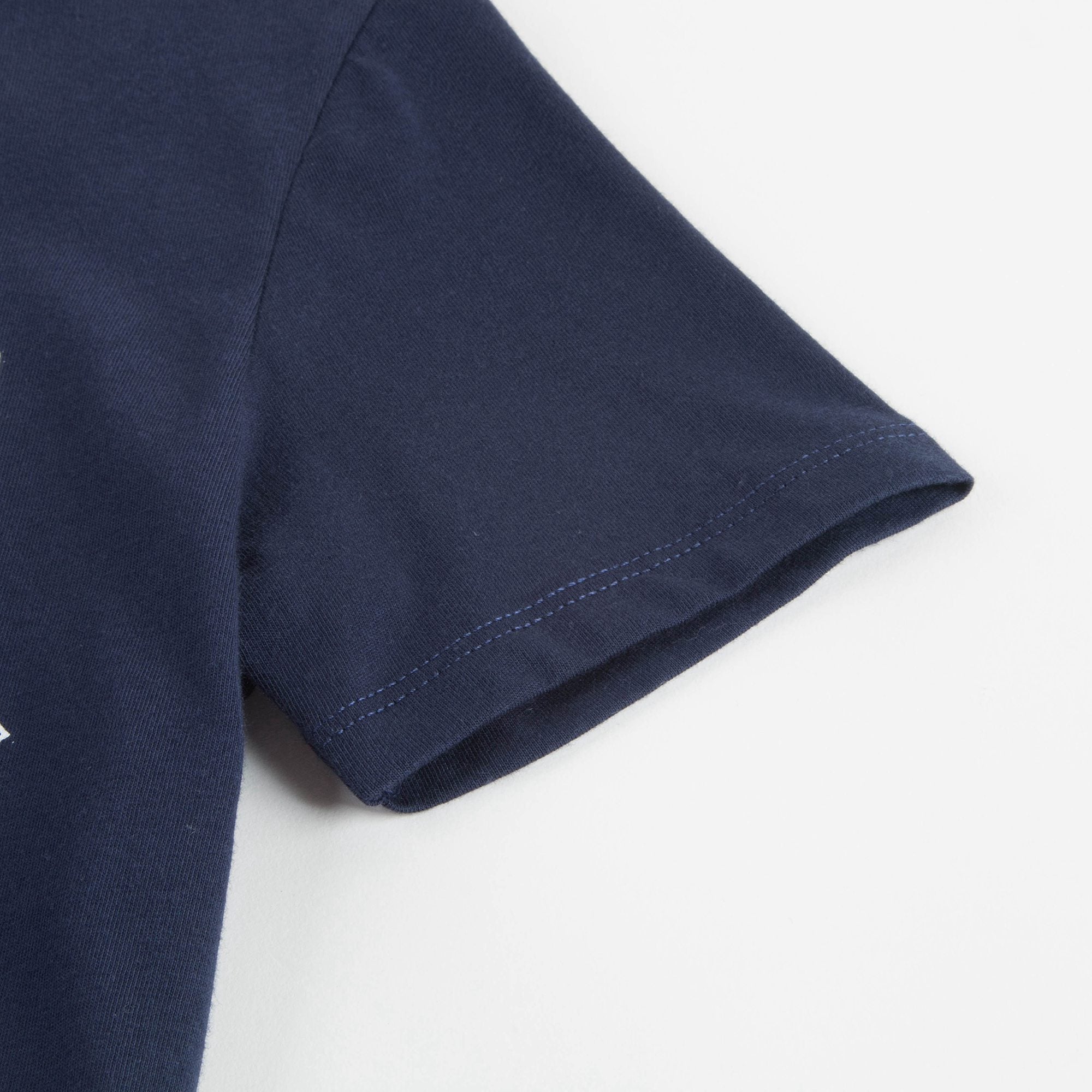 Boys Navy With Tiger Cotton T-shirt