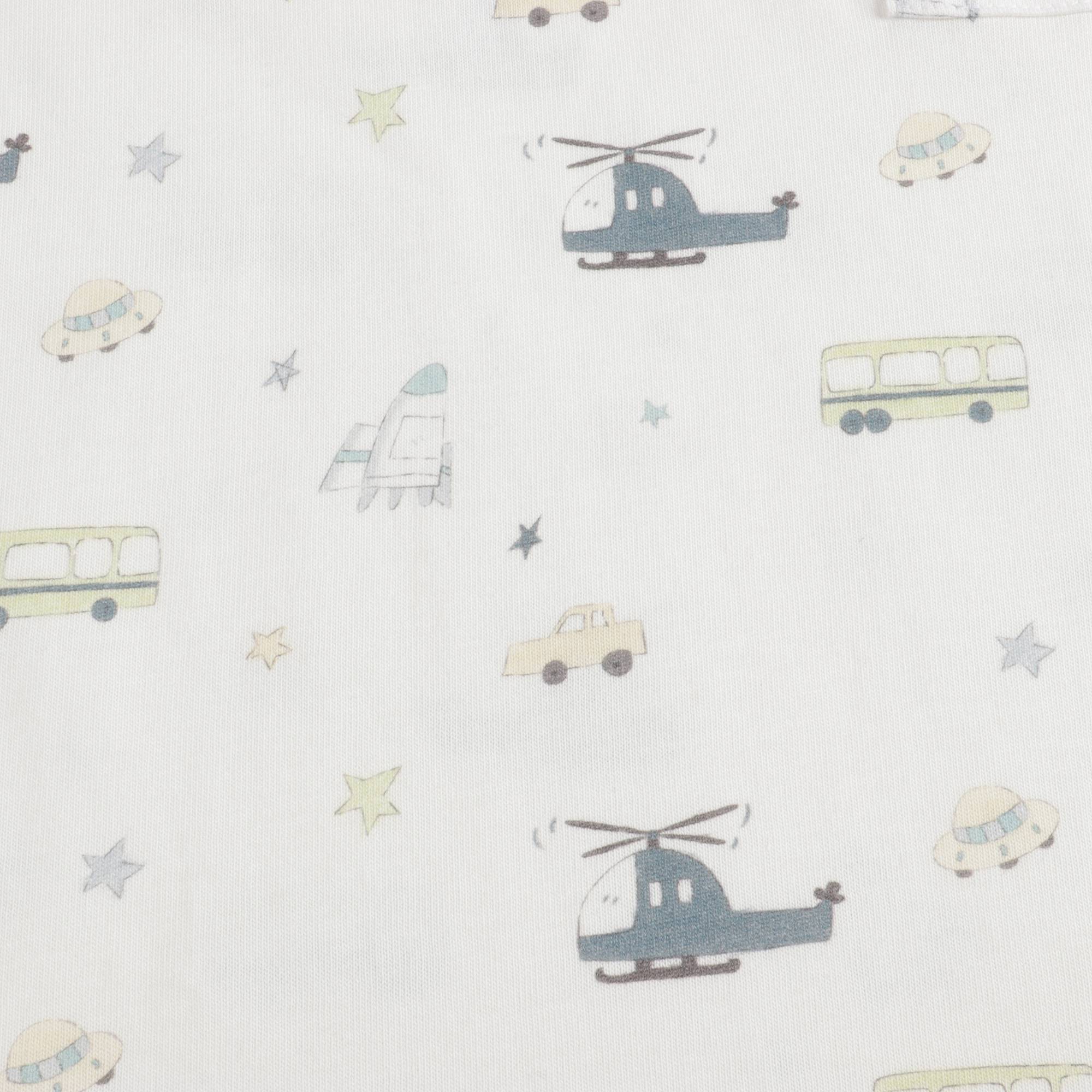 Pyjama deux pièces pour petit garçon, imprimé véhicules