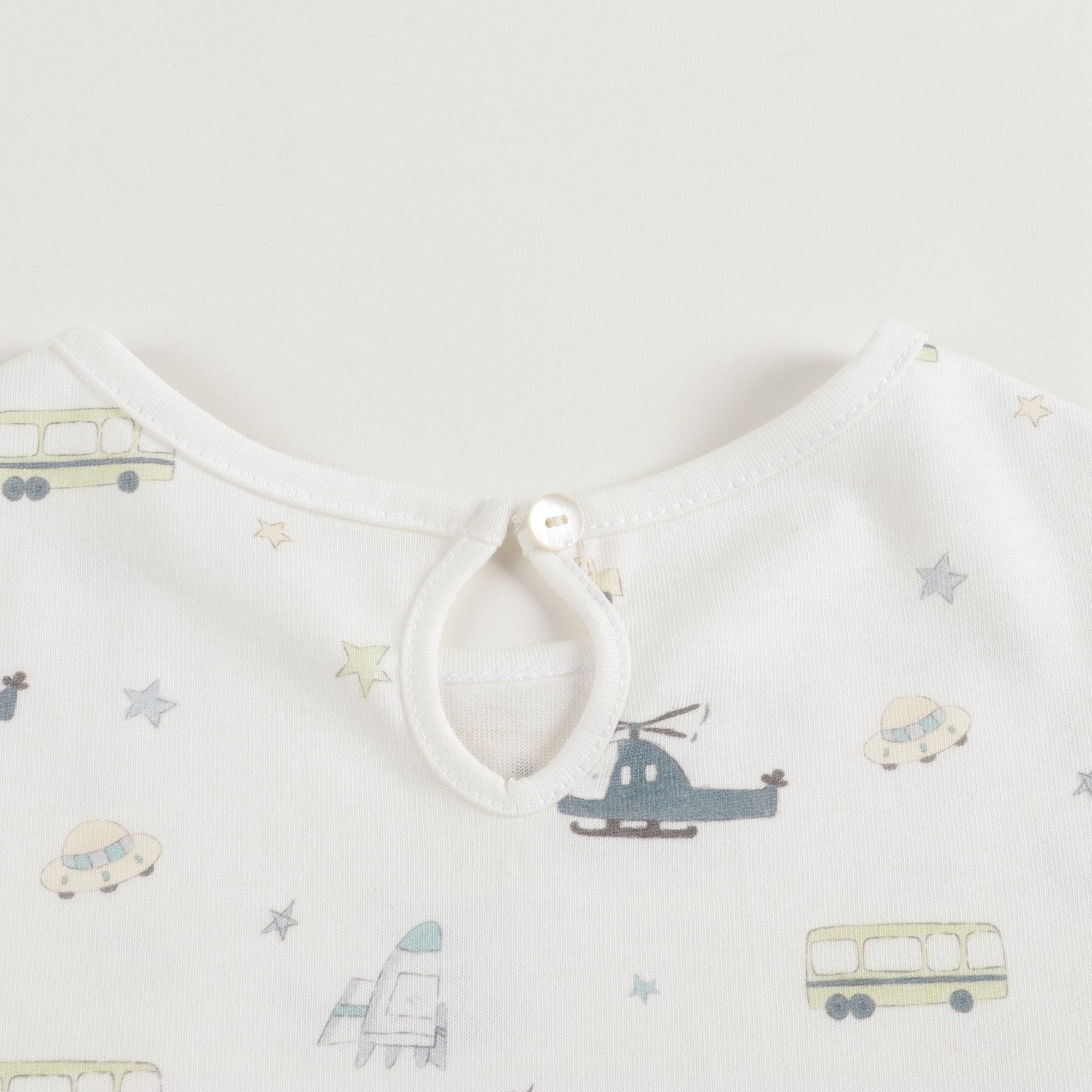 Pyjama deux pièces pour petit garçon, imprimé véhicules