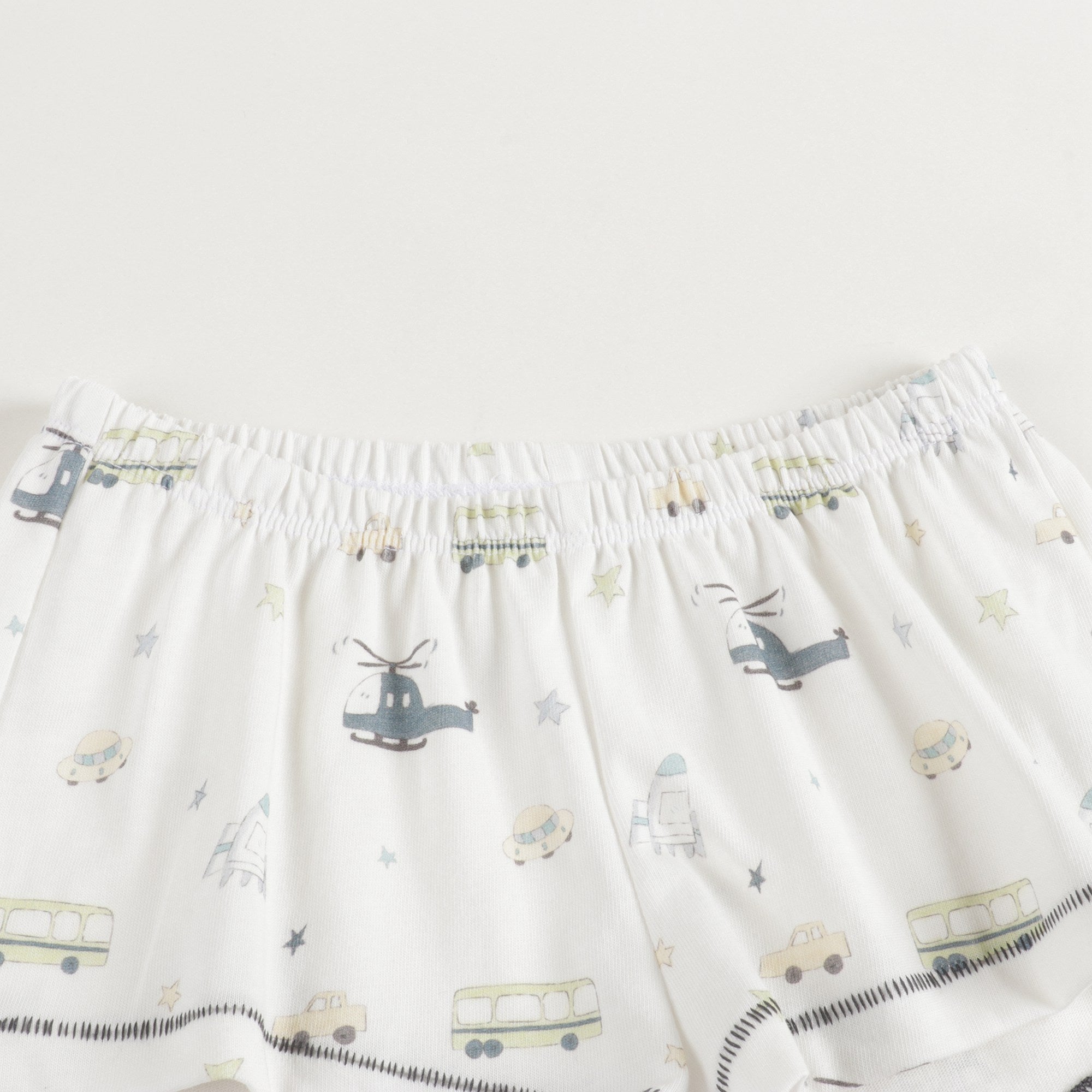 Pyjama deux pièces pour petit garçon, imprimé véhicules