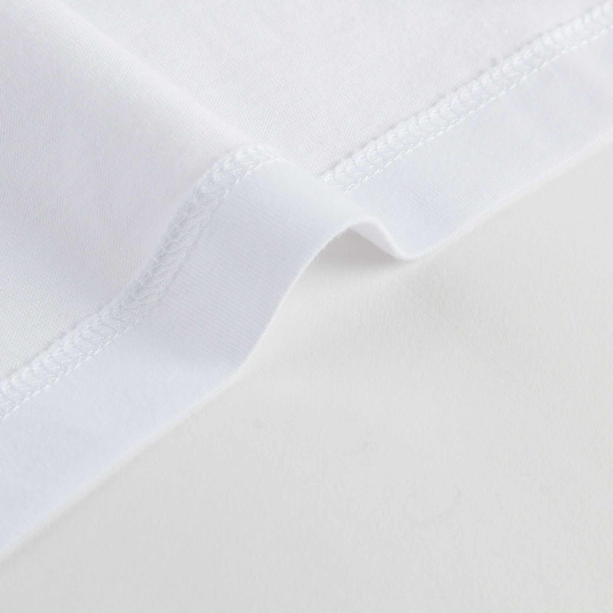 Boys White T-Shirt With Check Pocket
