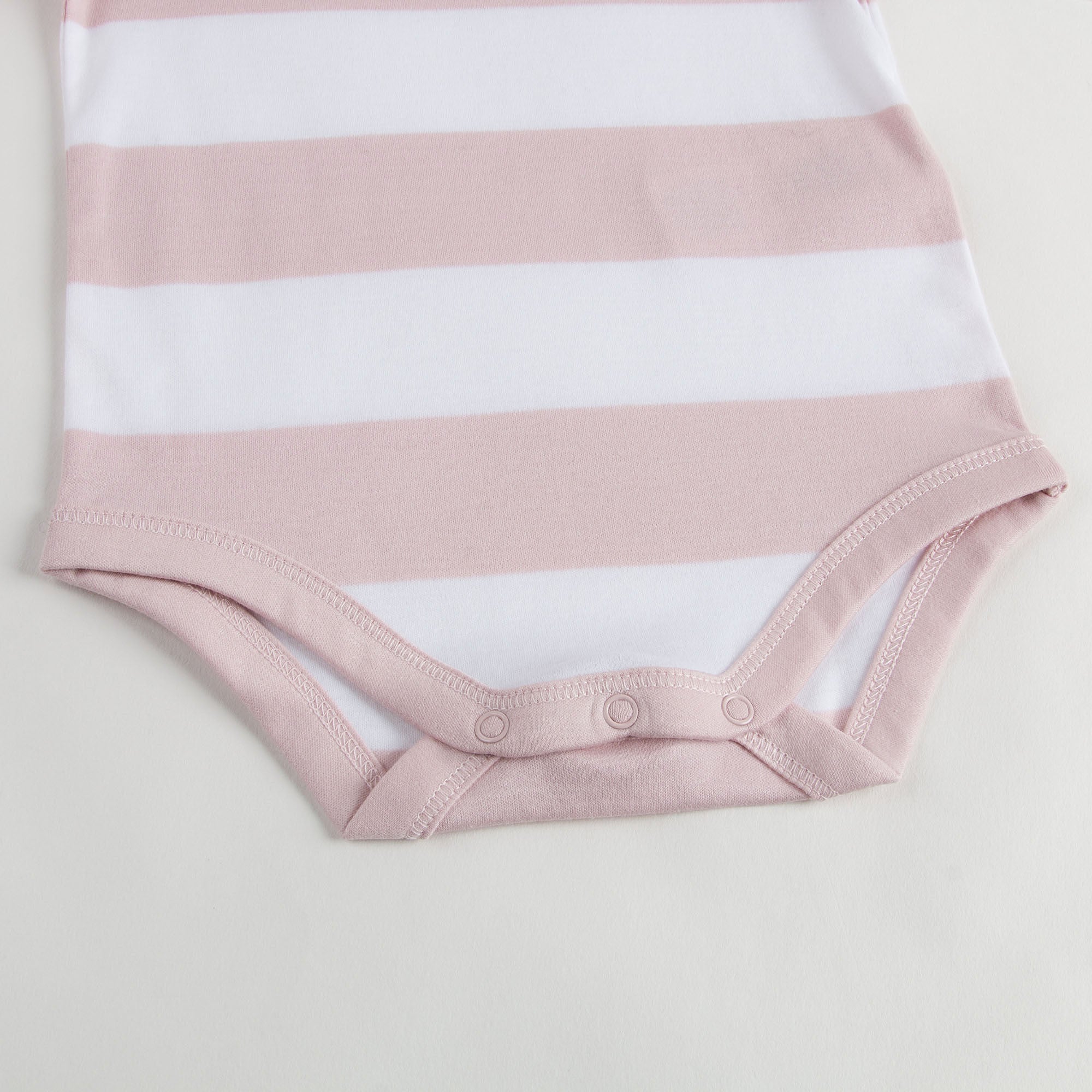 Grils White&Pink 3 Piece Babygrow Set - CÉMAROSE | Children's Fashion Store - 13