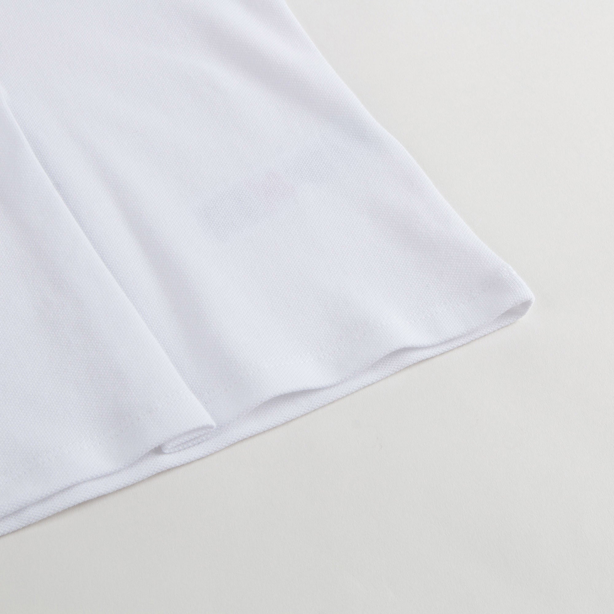 Baby Girls White Polo Shirtwith Check Ruffles - CÉMAROSE | Children's Fashion Store - 5