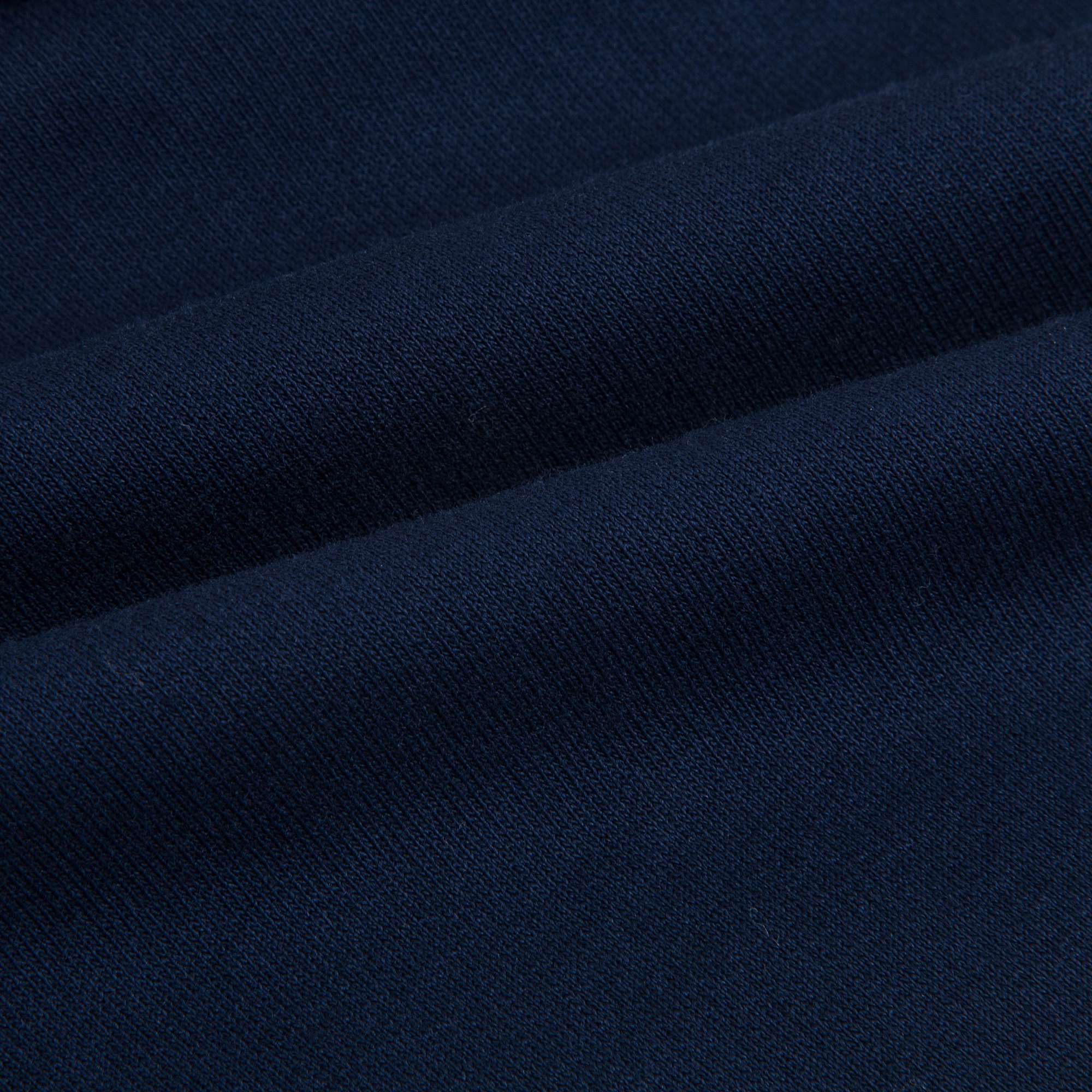 Girls Navy Printed Cotton Dress