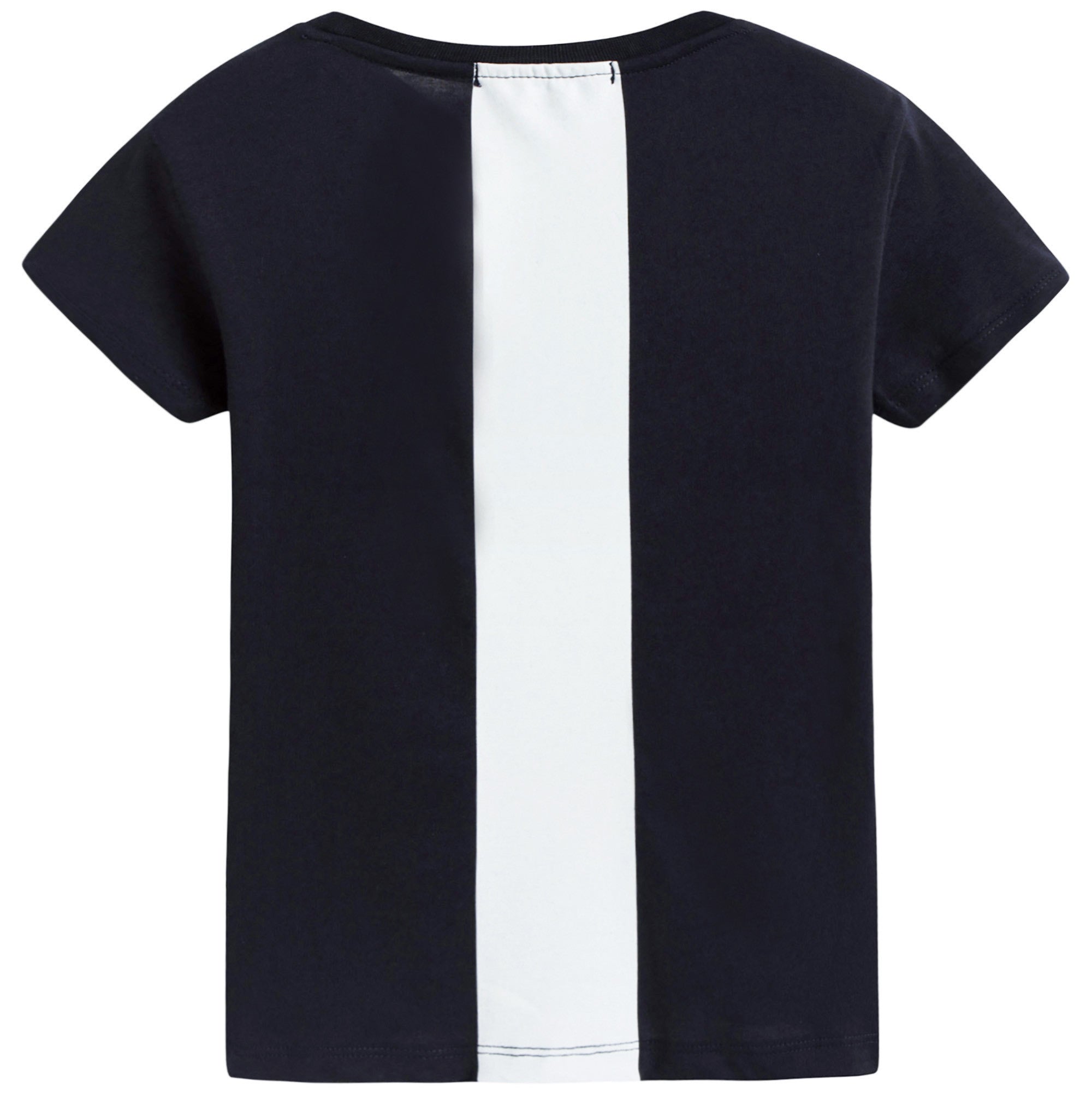 Boys Black Logo Cotton T-shirt