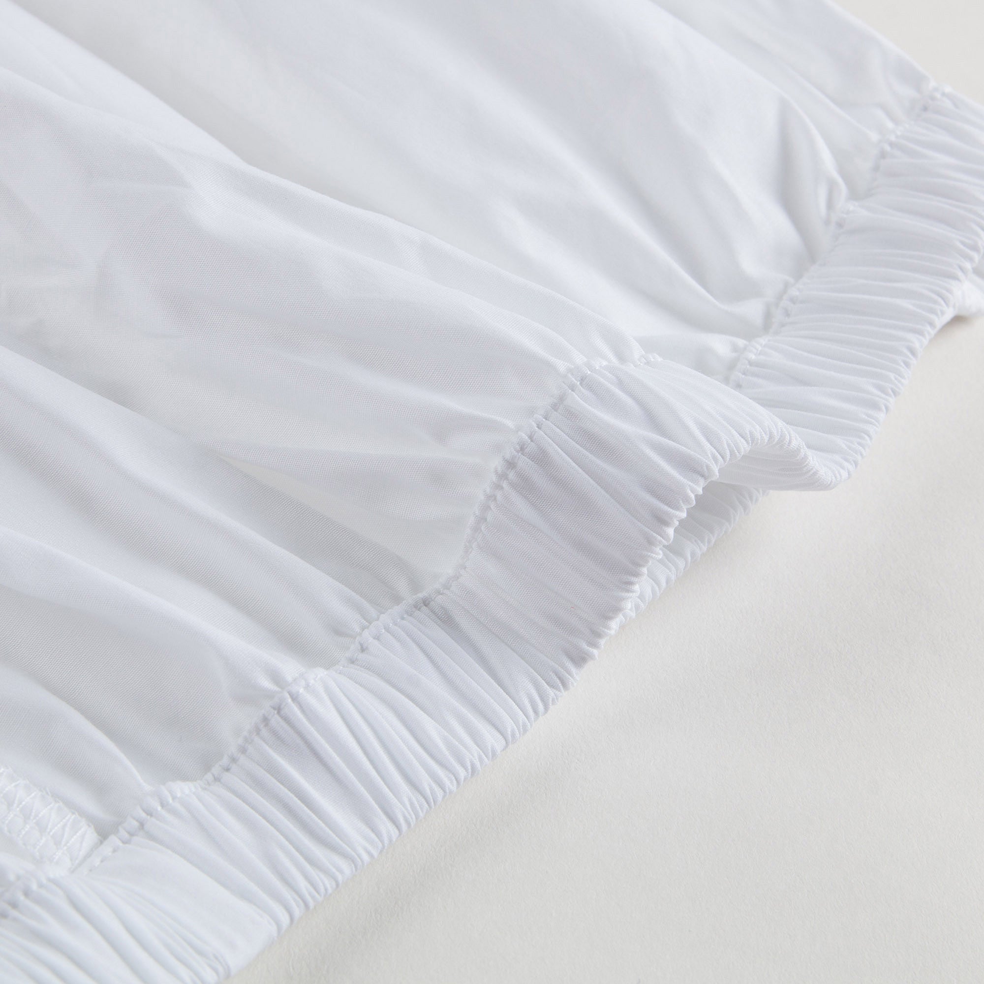 Girls White With flounces T-Shirt - CÉMAROSE | Children's Fashion Store - 7