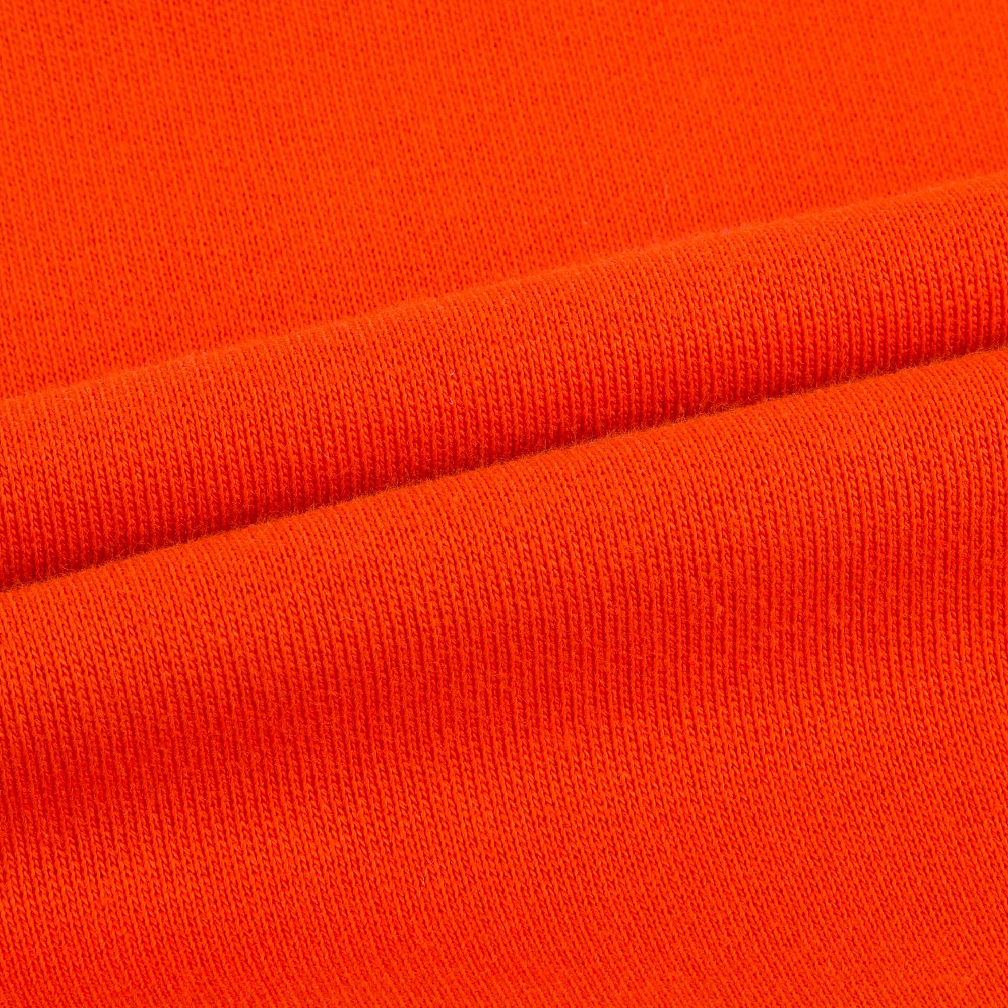 Boys Orange Logo Cotton Sweatshirt